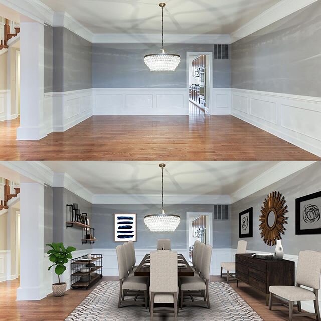 Virtual Home Staging can really sell your home! It&rsquo;s all about visualizing what can be. Contact Jean Garrell for more info on this property!  @finelinesfurnishings We can virtually stage your property from anywhere!!!