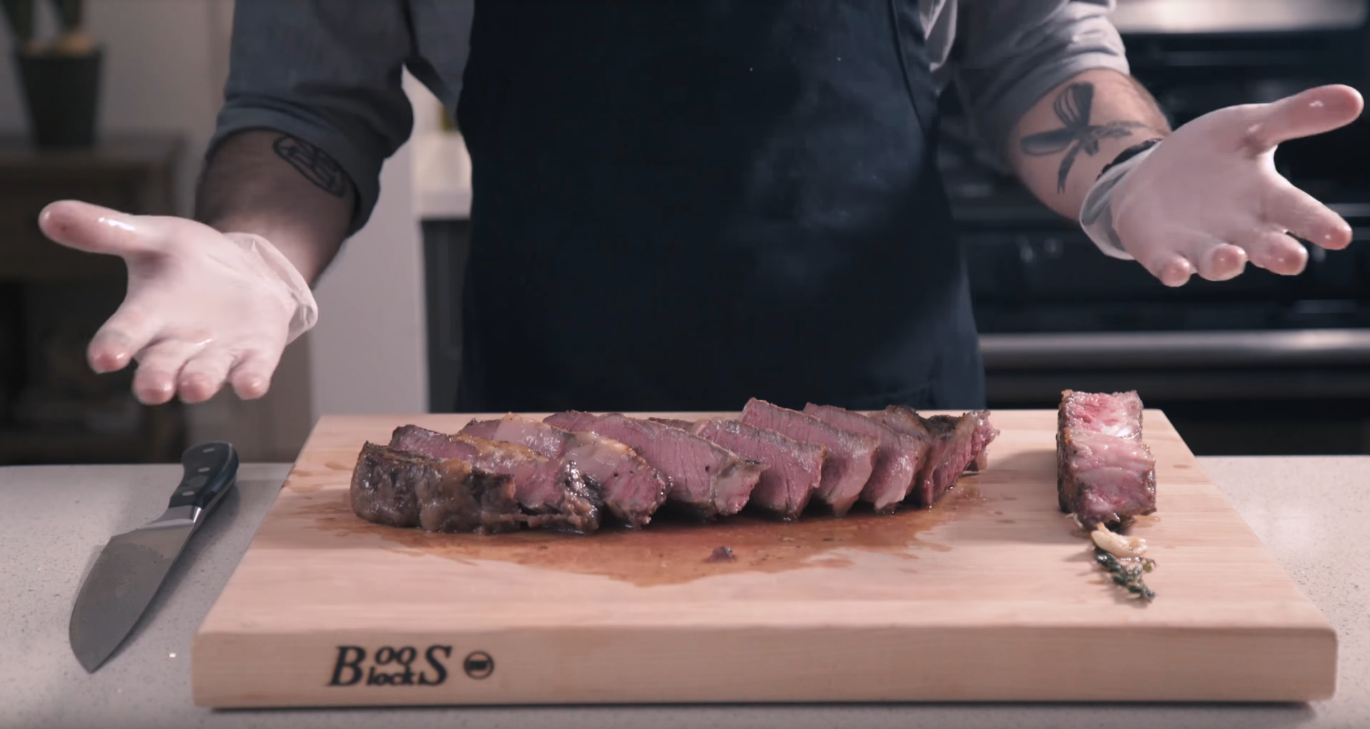 How To Reverse-Sear A Steak — Binging With Babish