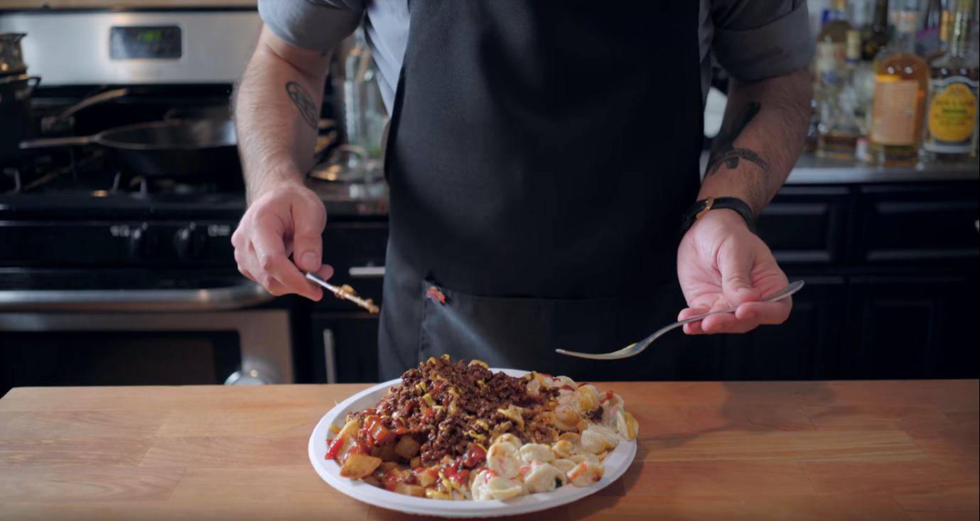 The Garbage Plate inspired by The Place Beyond The Pines (sort of)