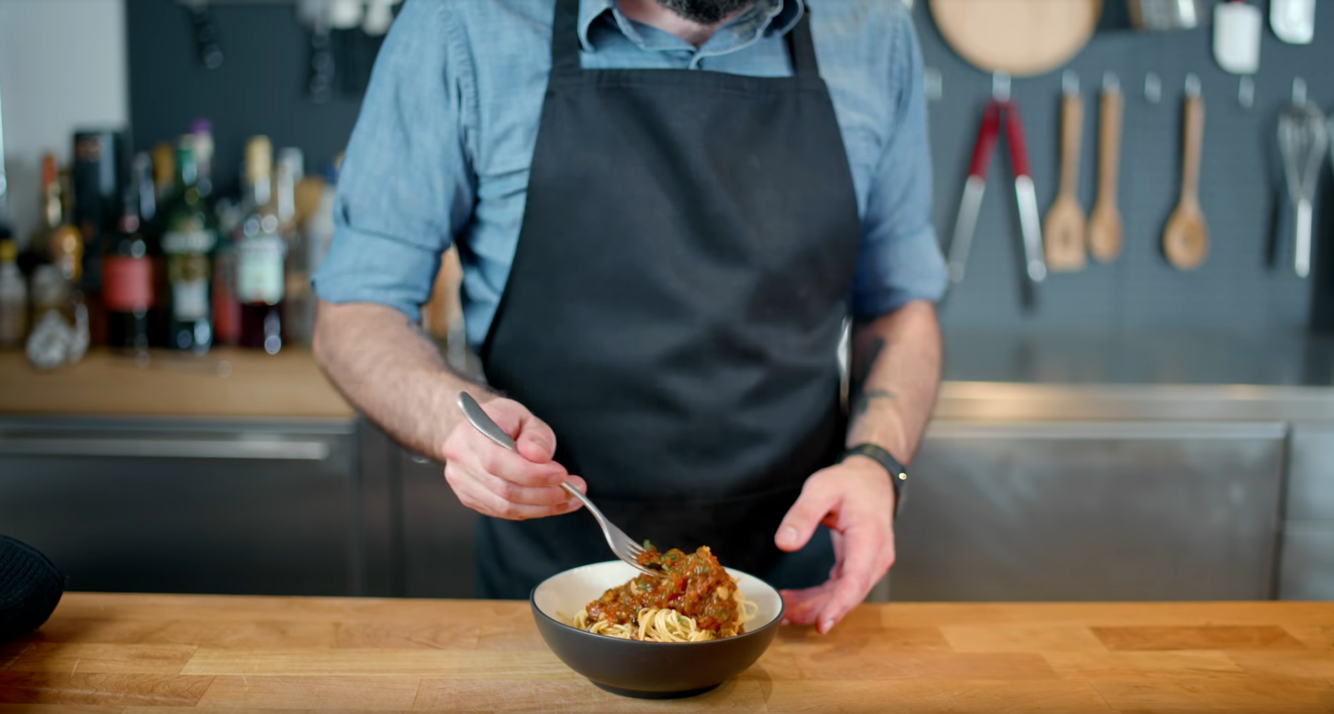 Pasta Puttanesca inspired by Lemony Snicket's A Series of Unfortunate Events