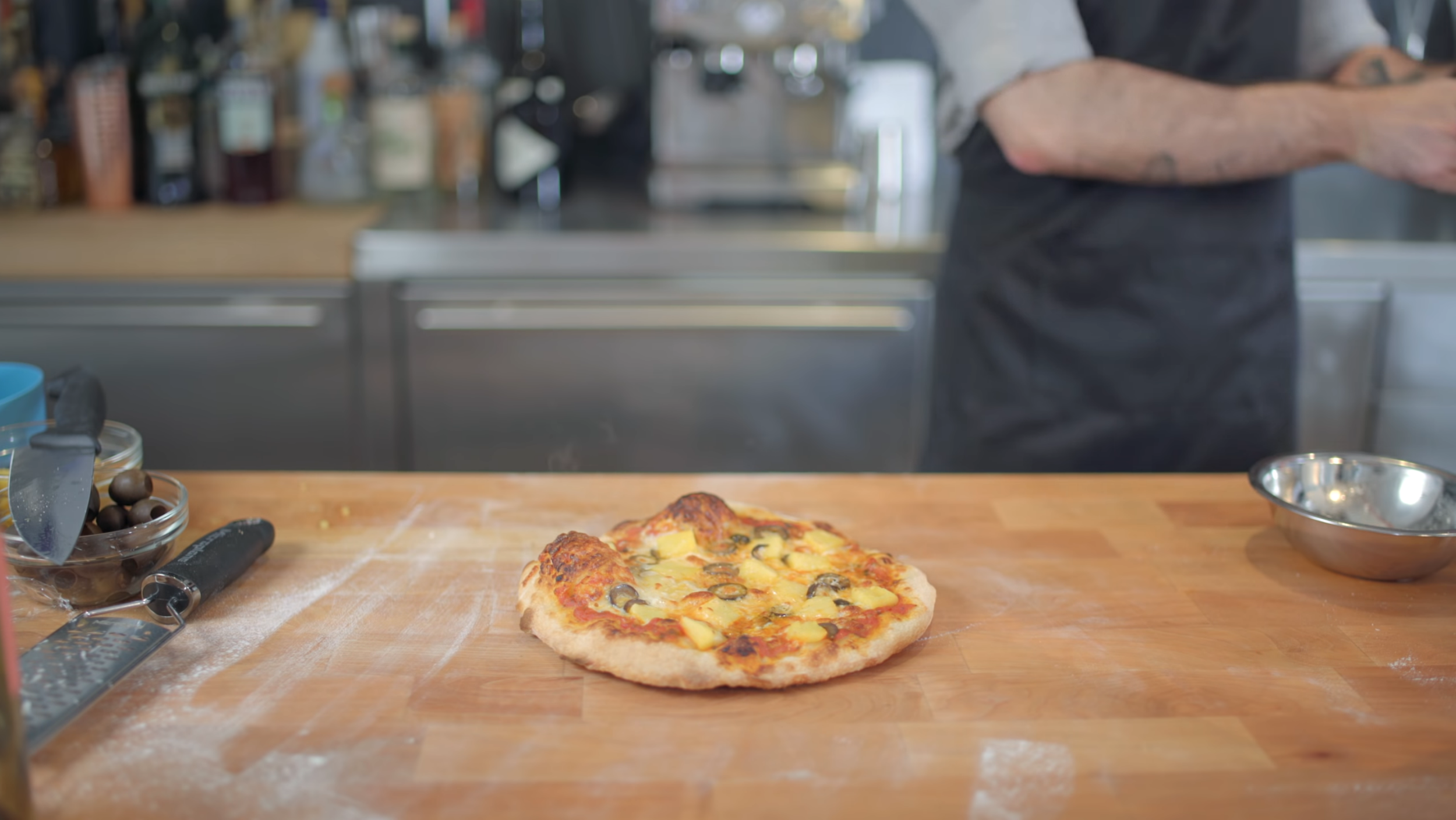 Pizza inspired by Deadpool