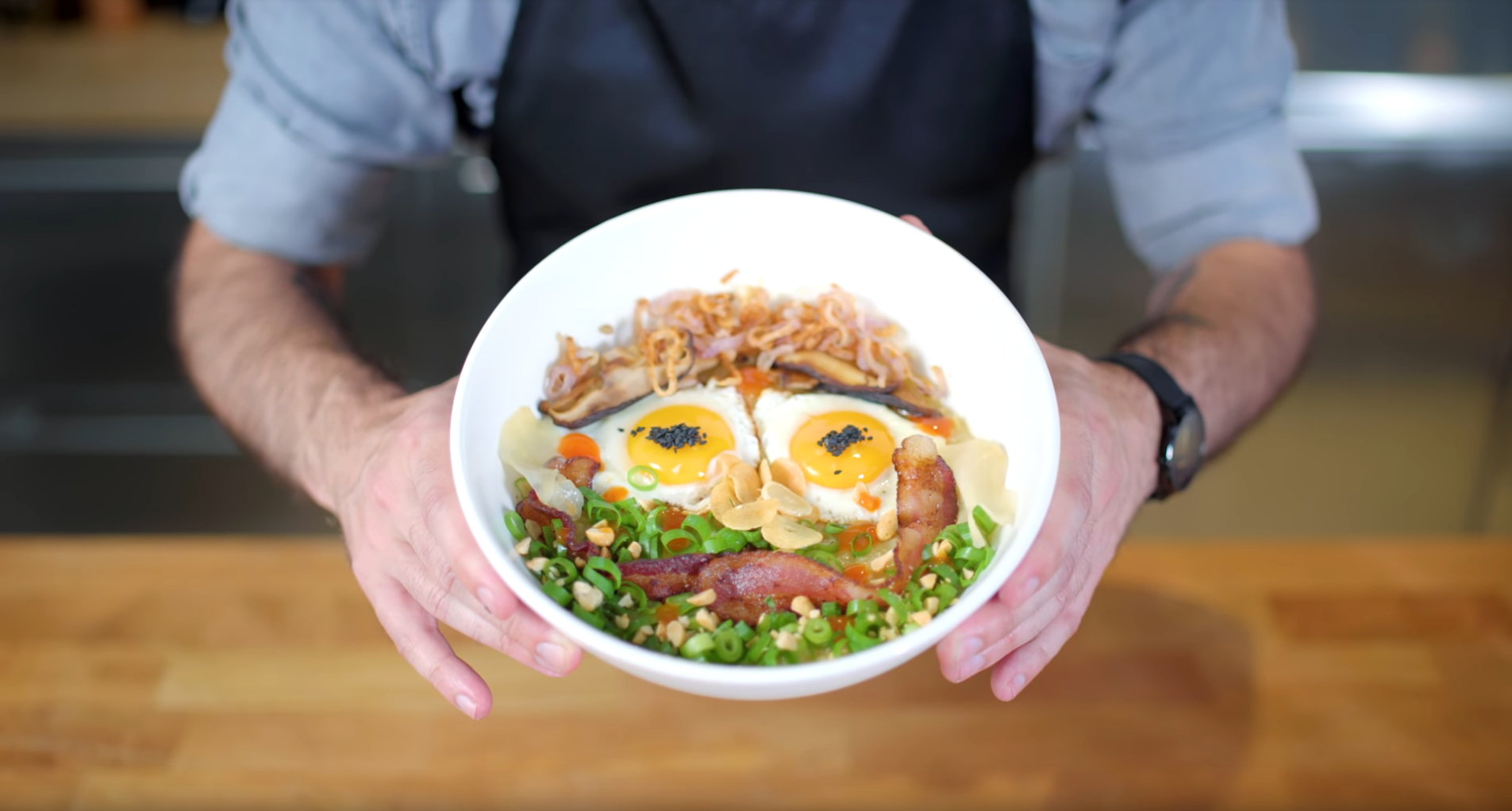 Congee inspired by Mulan