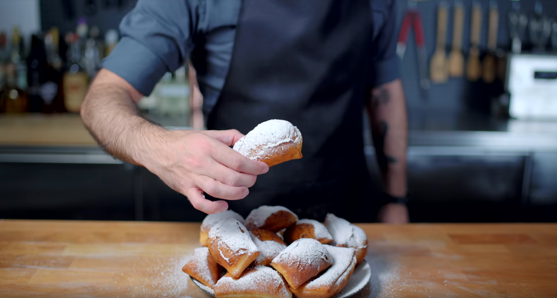 Beignets inspired by Chef (and Princess and the Frog)