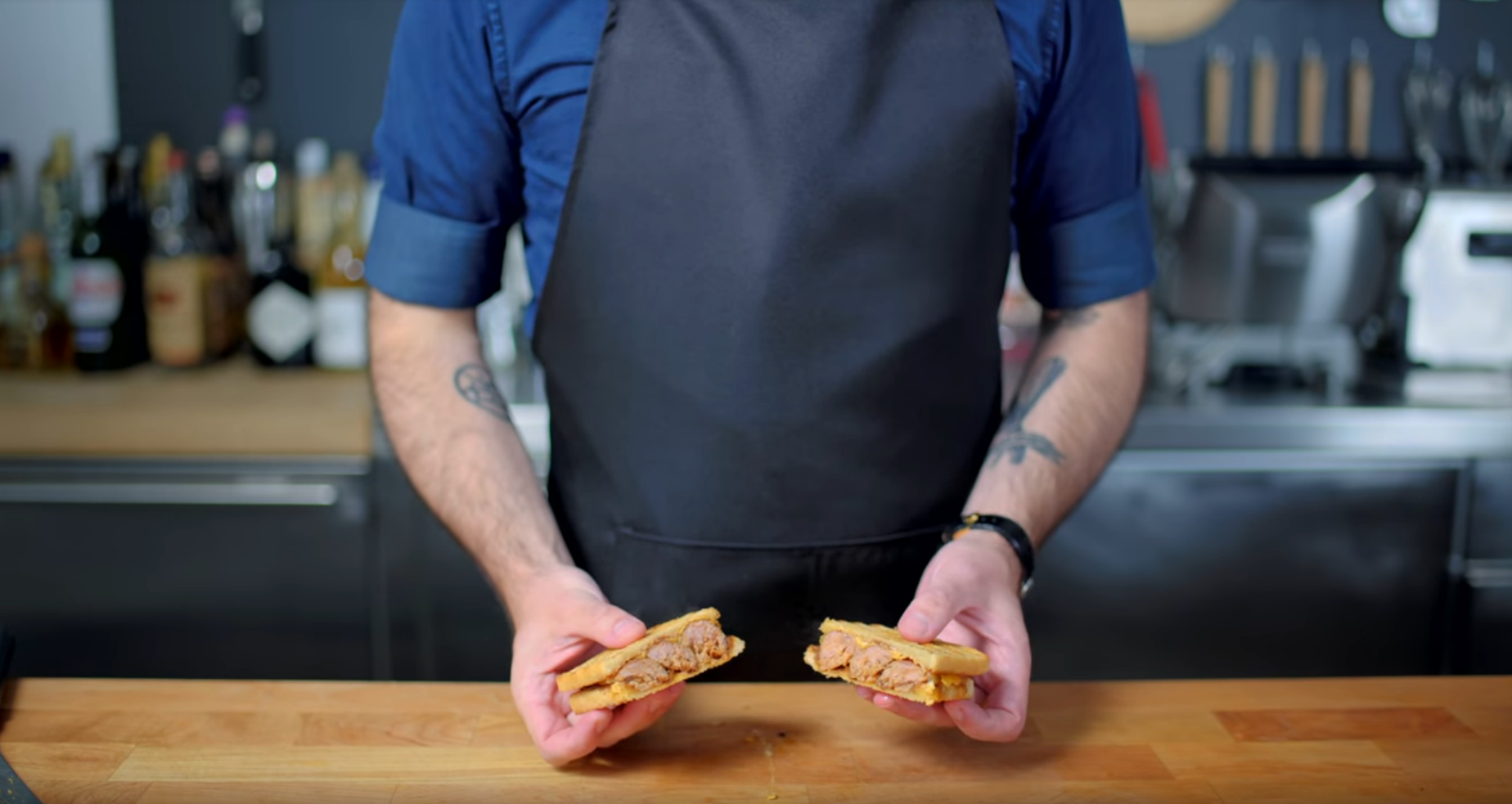 #BabishPanini Winning Recipe - Car Panini inspired by Family Guy