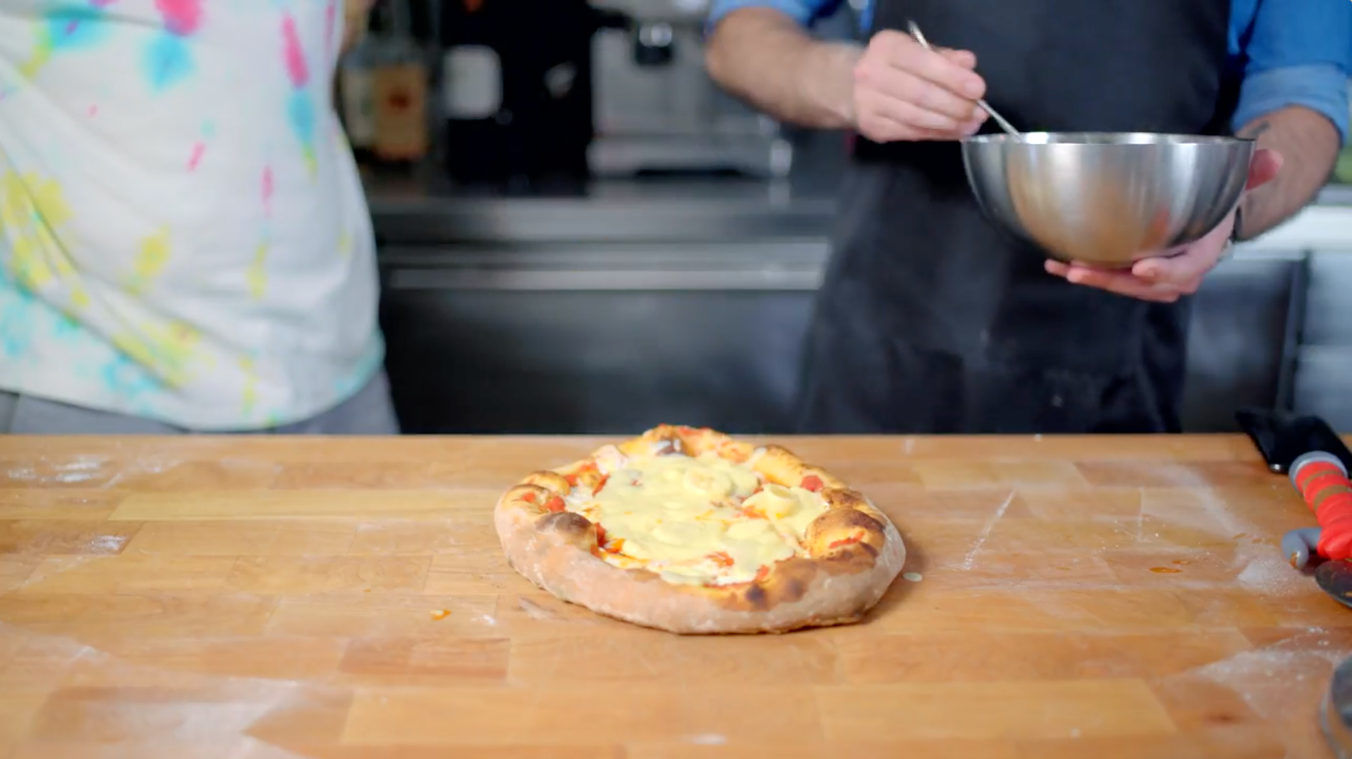 Banana Pudding Pizza inspired by Doug