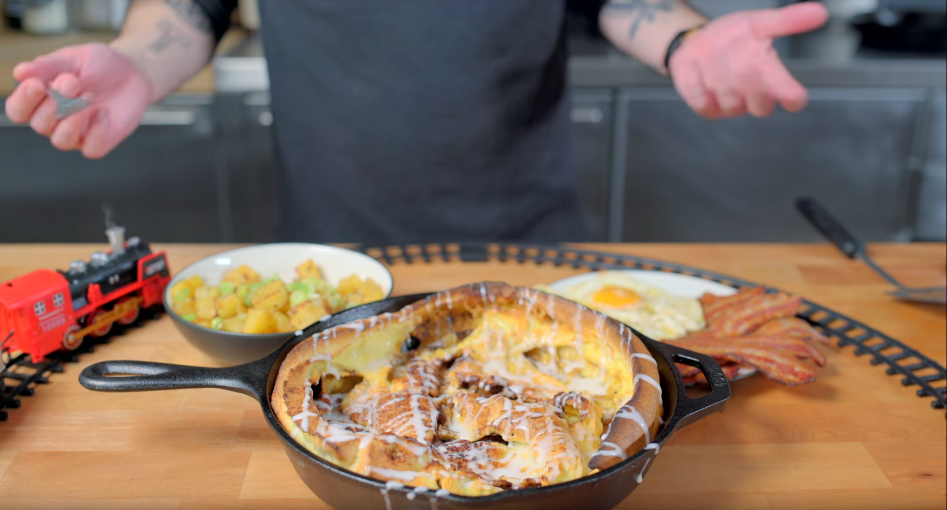 Dutch Baby inspired by Bob's Burgers