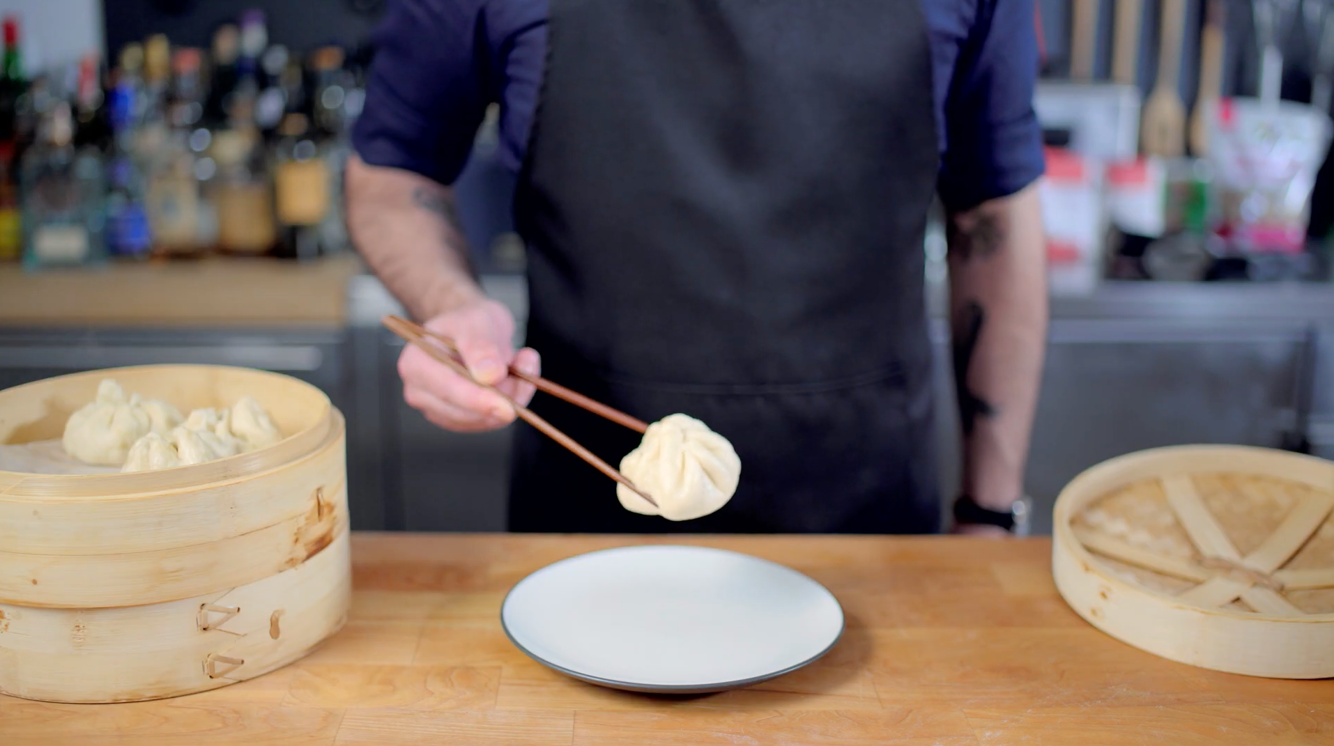 Bao inspired by Pixar's Bao