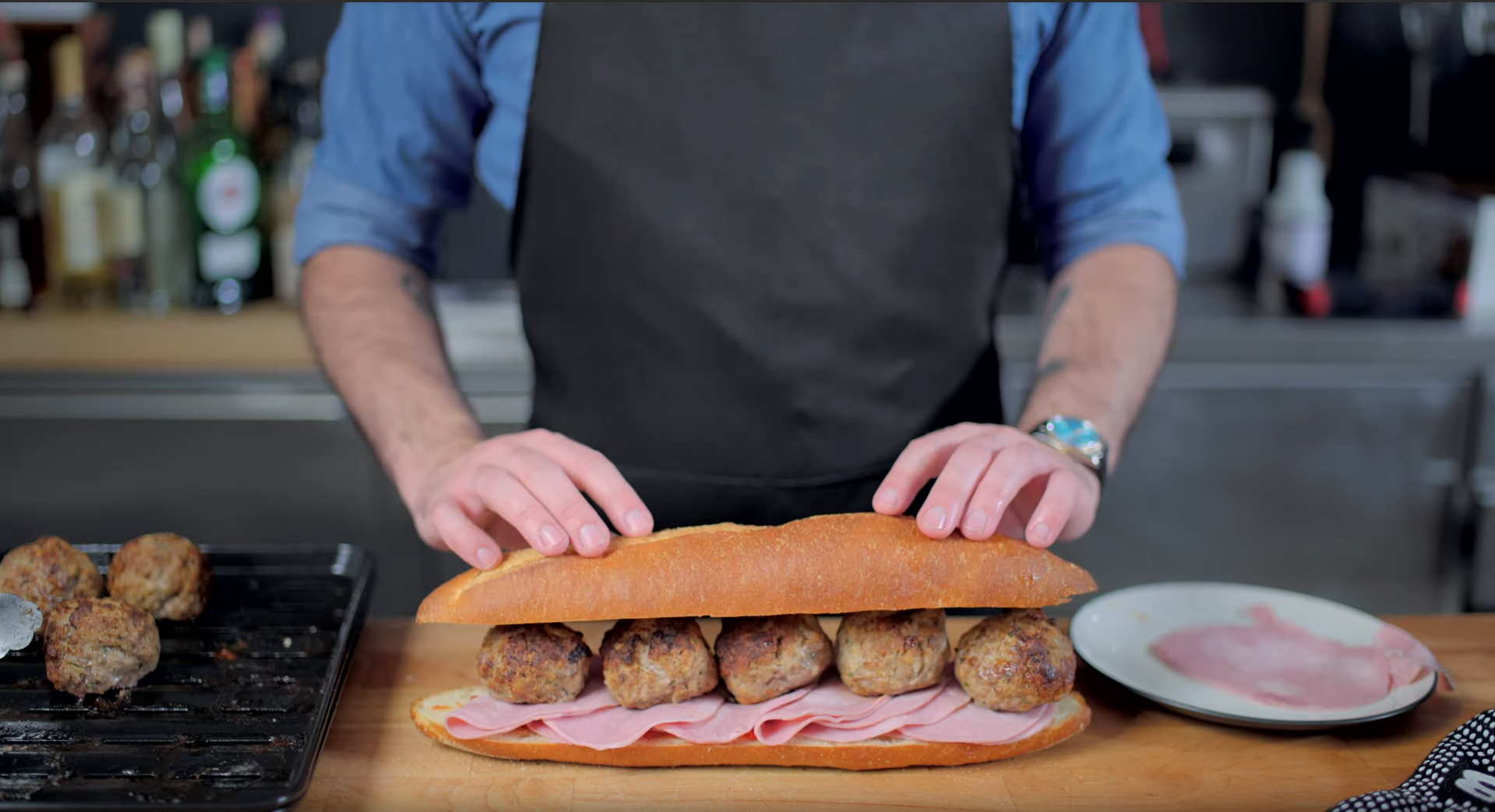 Binging with Babish 4 Million Subscriber Special: Death Sandwich from Regular Show