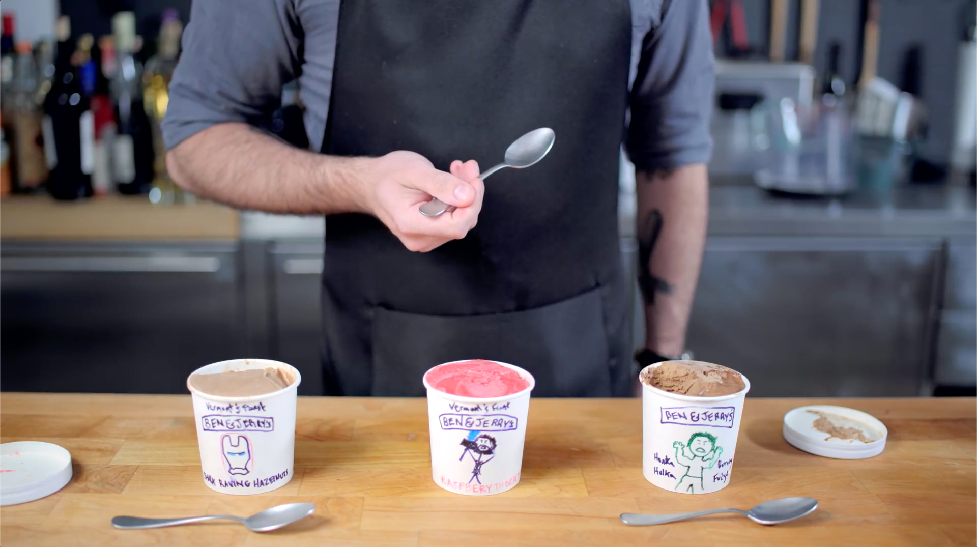 Ice Cream Flavors inspired by Avengers: Infinity War