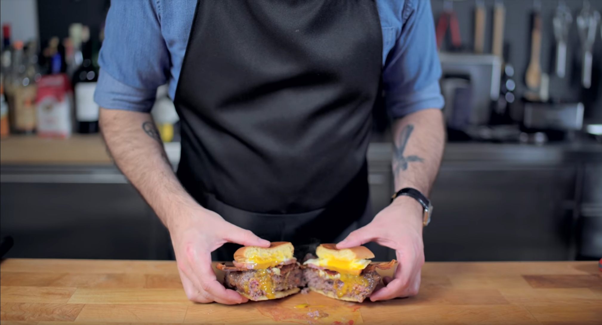 Good Morning Burger inspired by The Simpsons