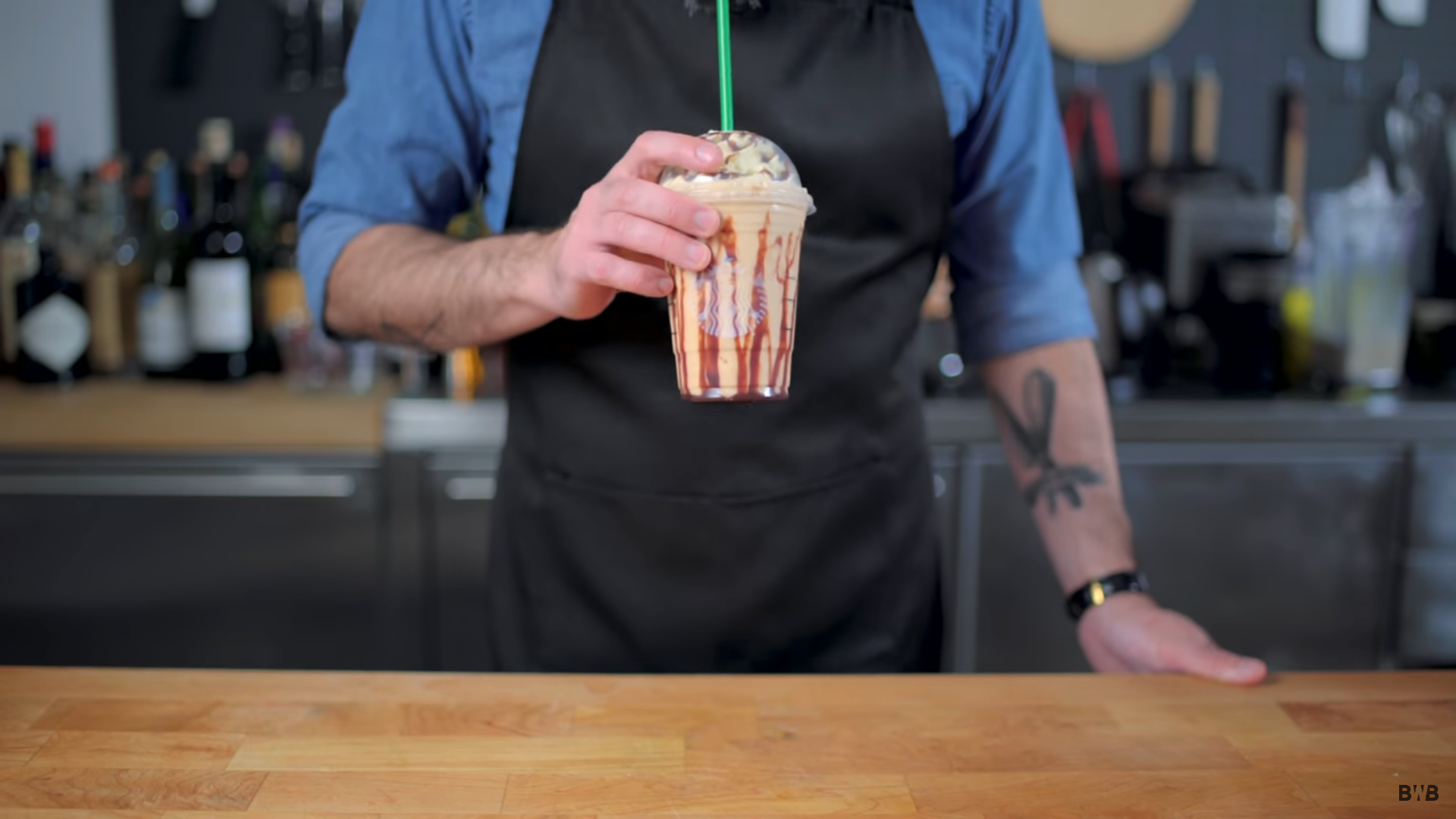 Orange Mocha Frappuccinos inspired by Zoolander