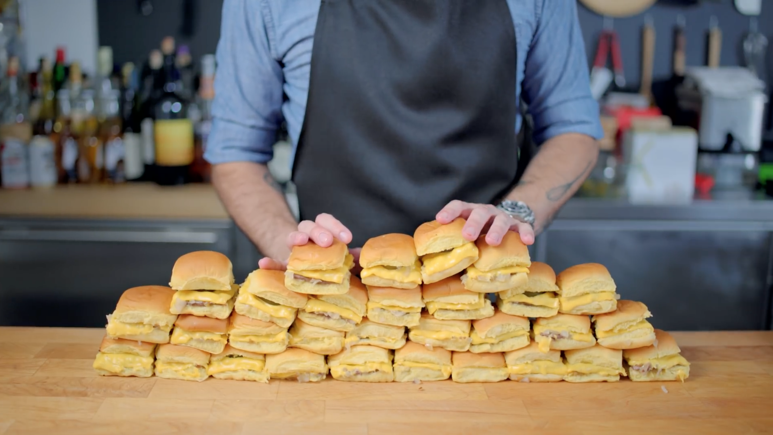 White Castle sliders inspired by Harold &amp; Kumar
