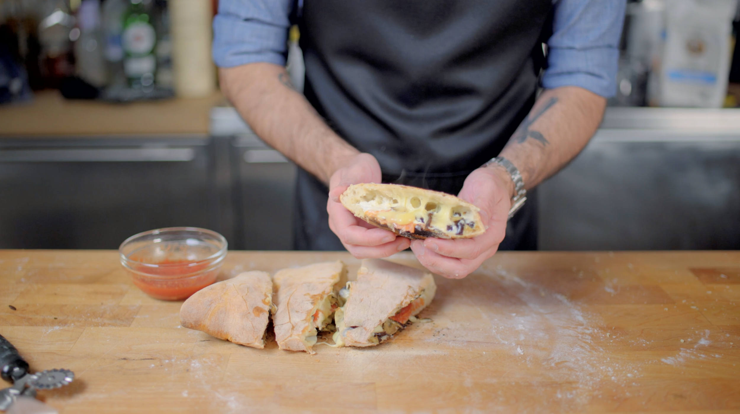 Calzones inspired by Seinfeld