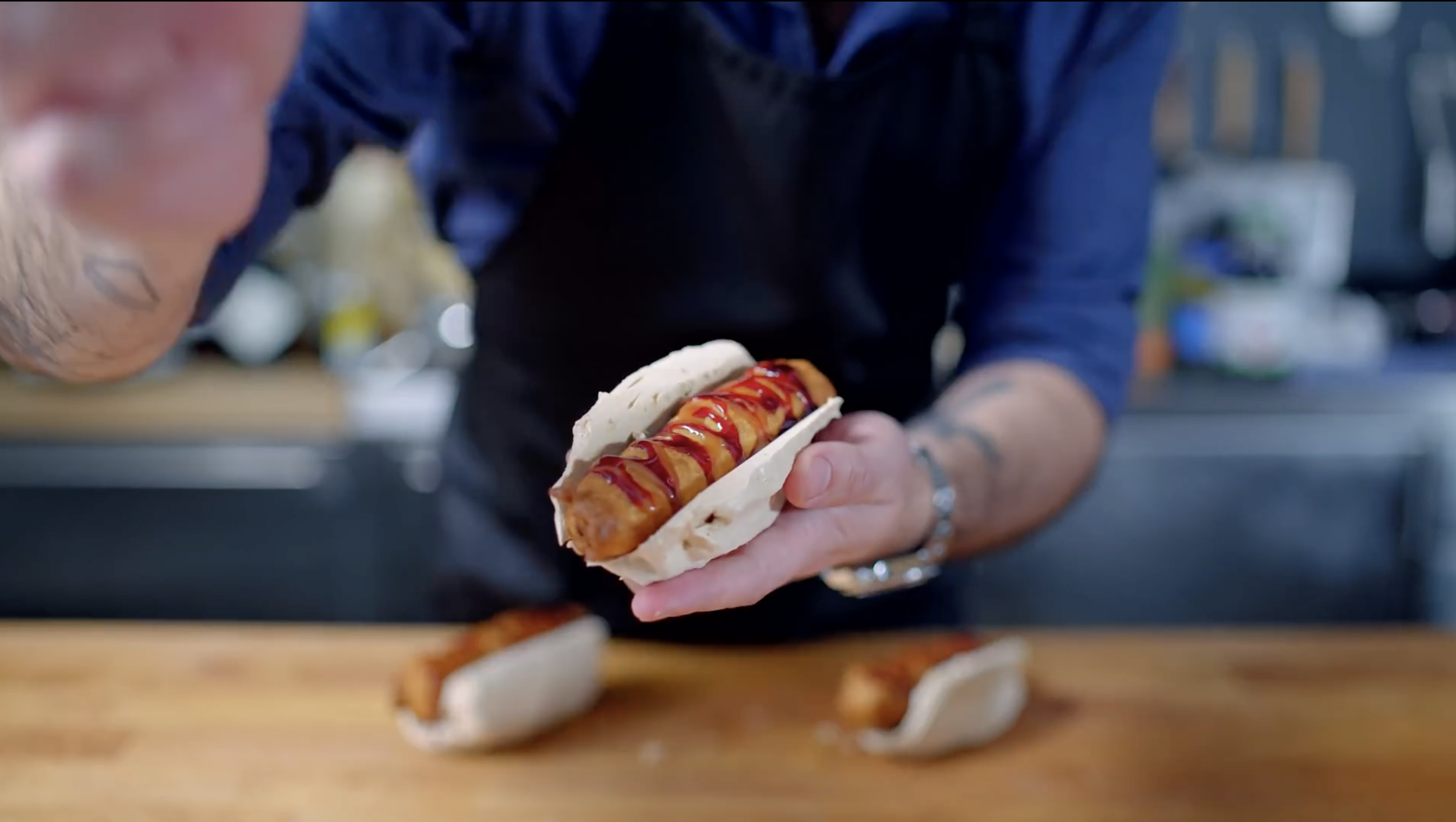 Dessert Dogs inspired by The Simpsons — Binging With Babish