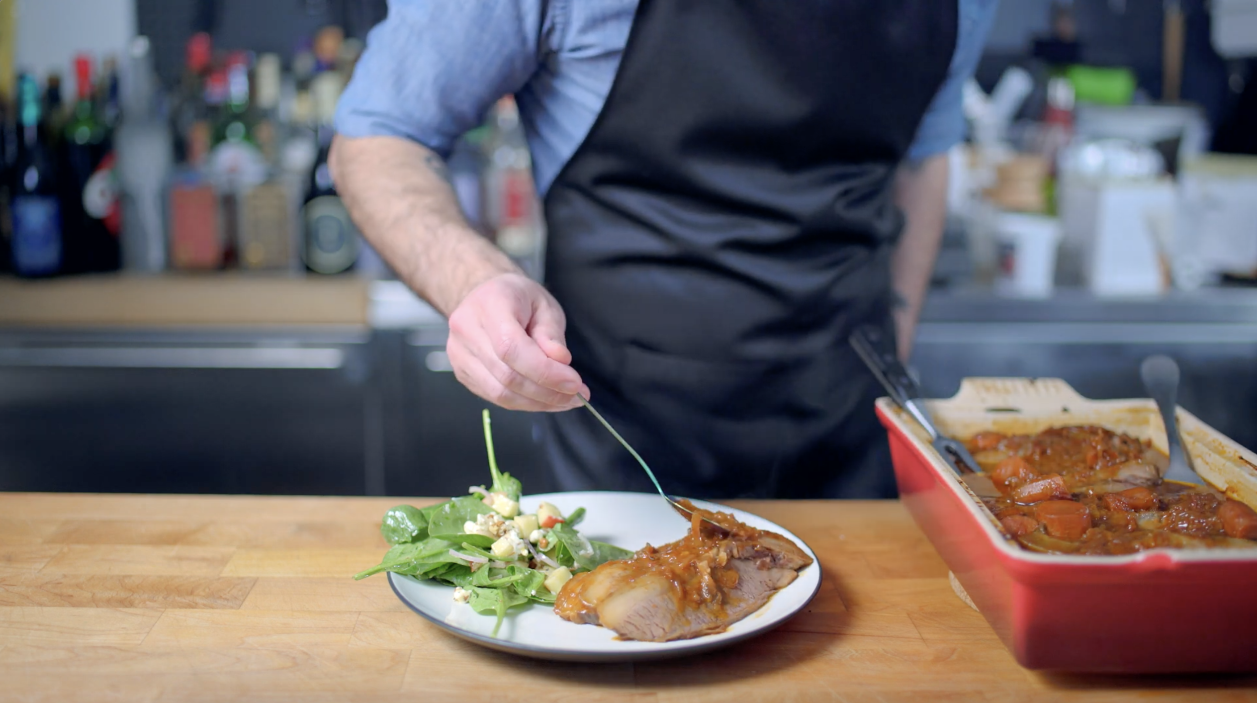 Brisket inspired by The Marvelous Mrs. Maisel
