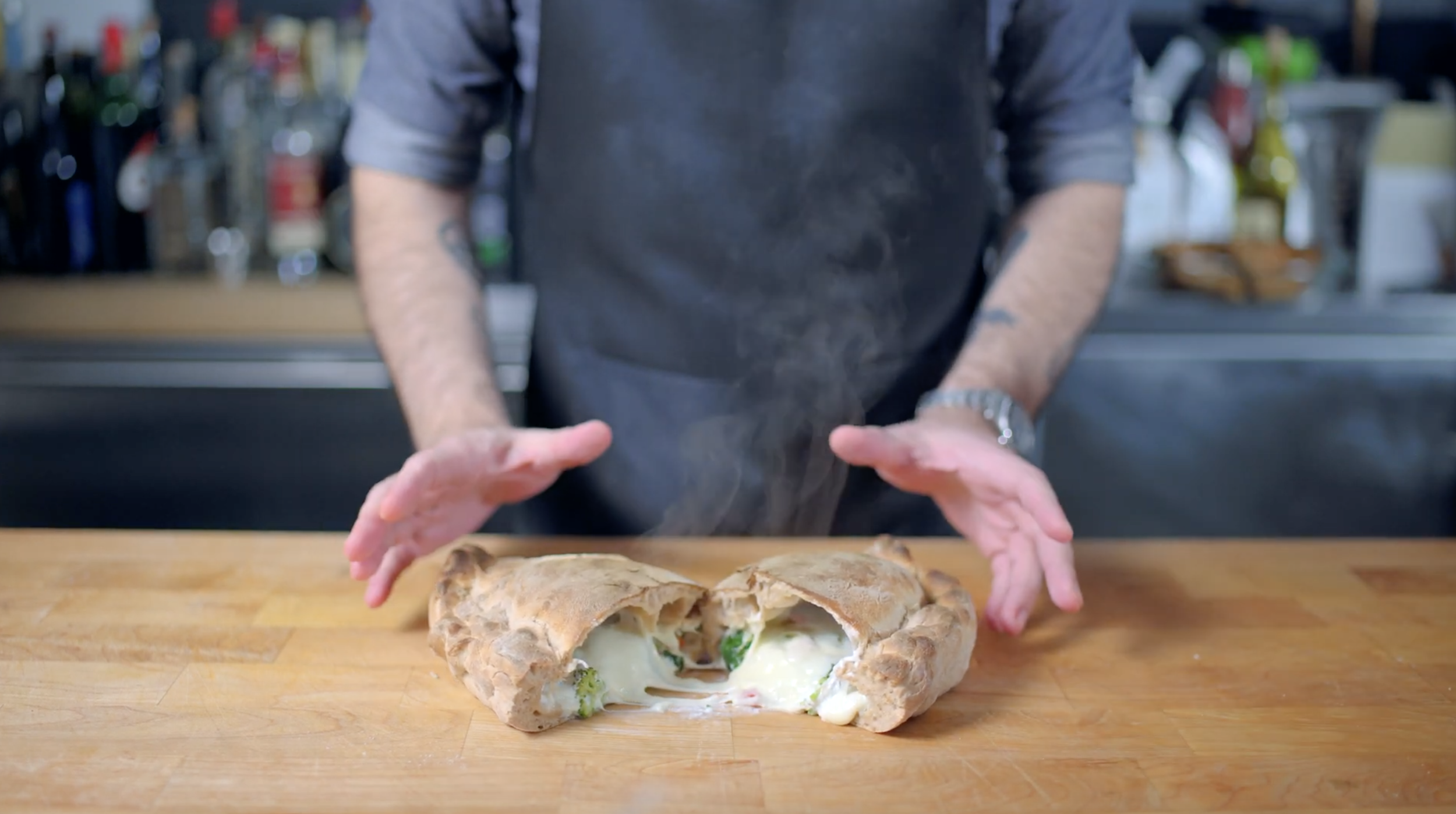 Calzones inspired by Parks &amp; Rec