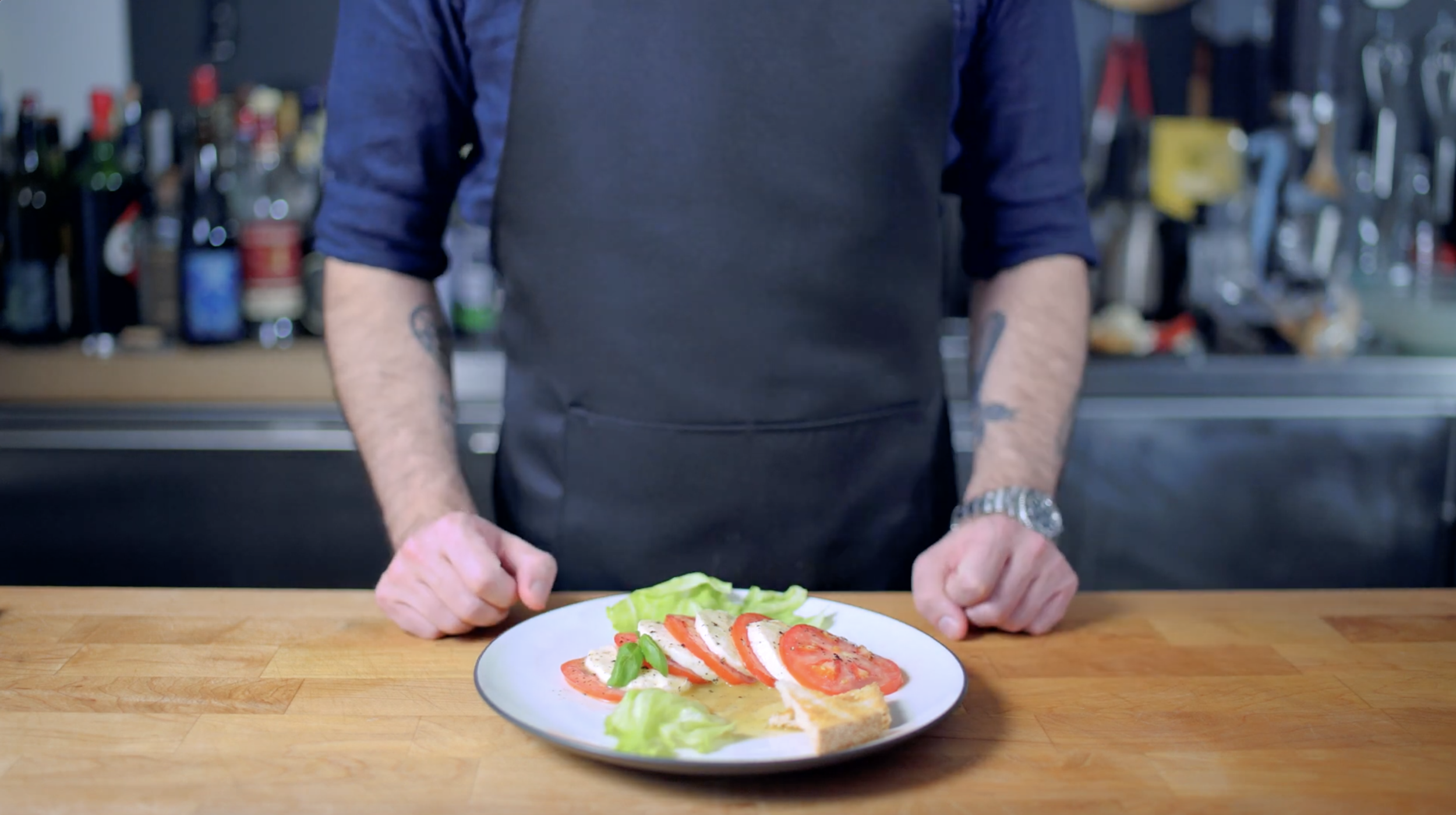 Caprese Salad inspired by Jojo's Bizarre Adventure