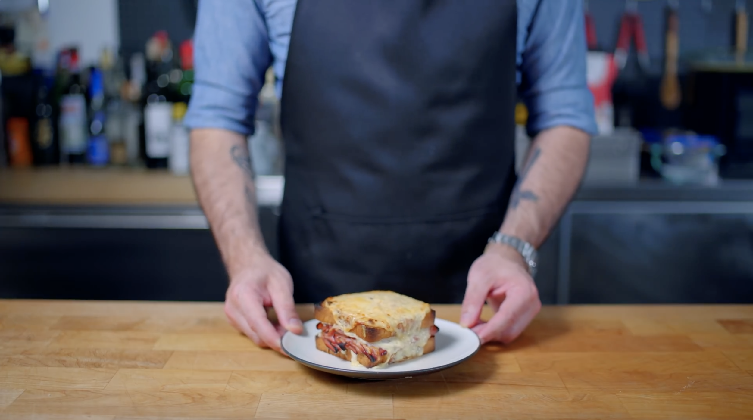 Croque Monsieur inspired by Brooklyn Nine-Nine