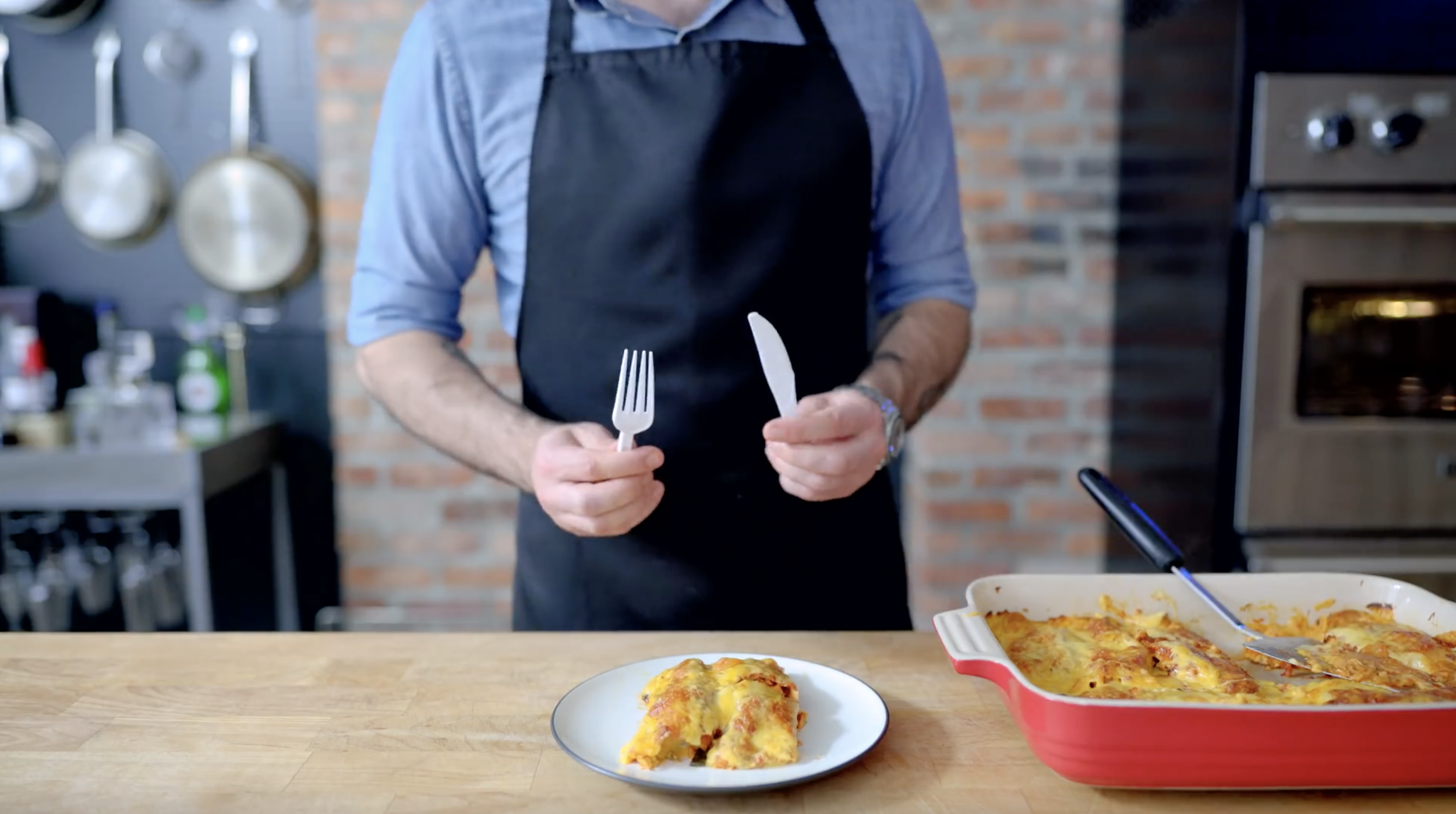 Enchiladas inspired by Schitt's Creek