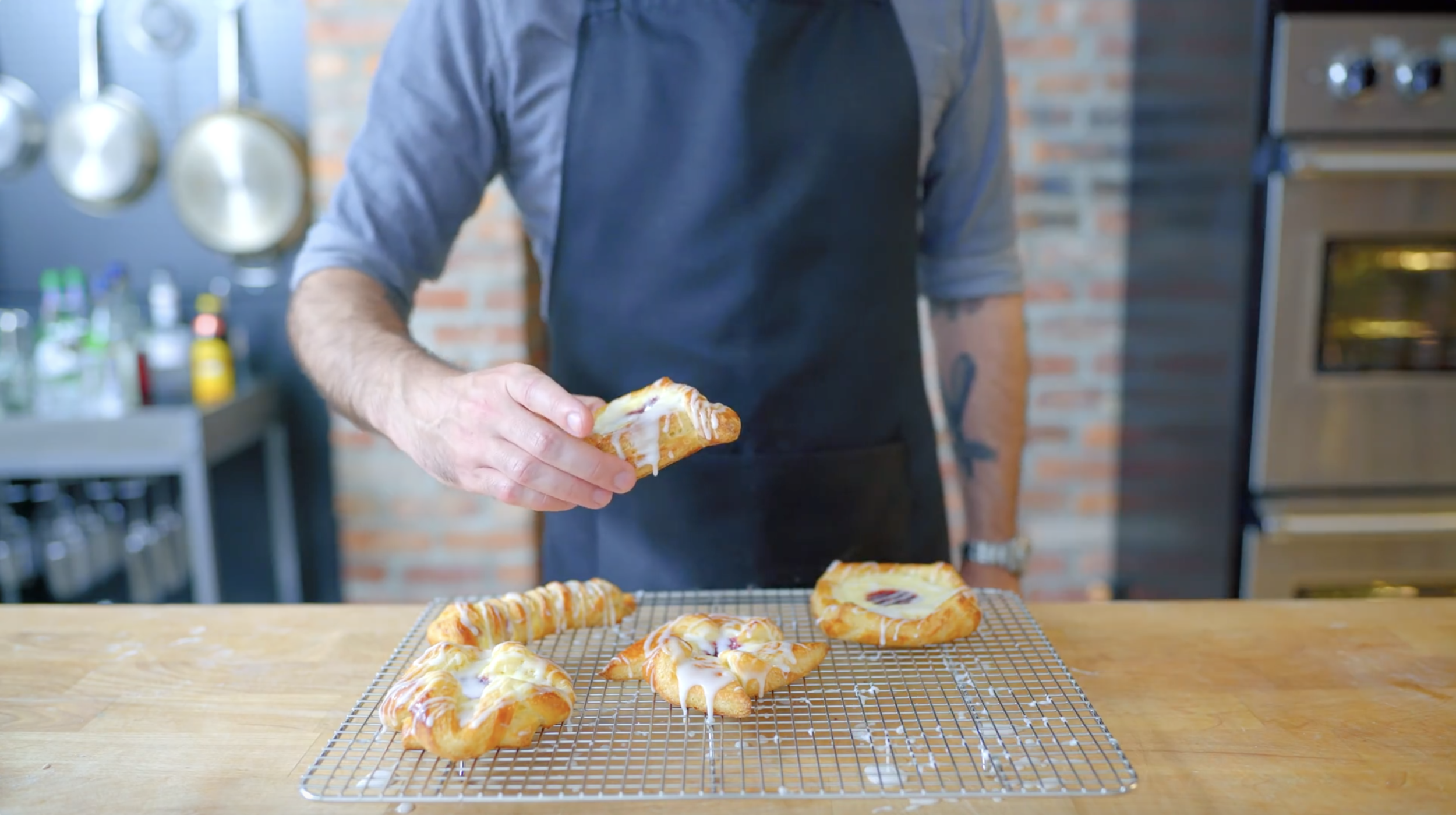 Raspberry Danish inspired by Ant Man &amp; The Wasp