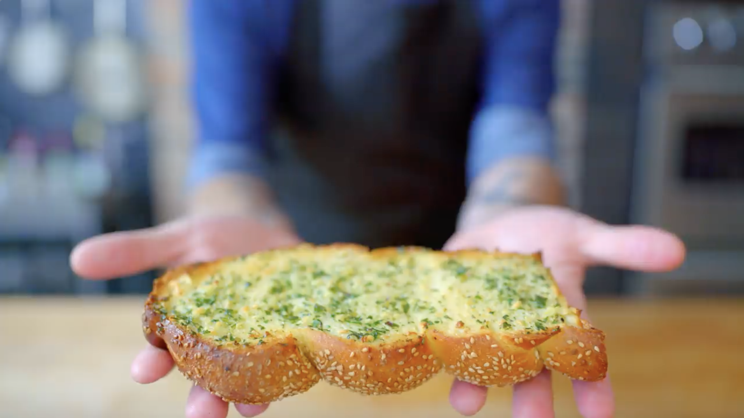 Garlic Bread inspired by Scott Pilgrim vs the World