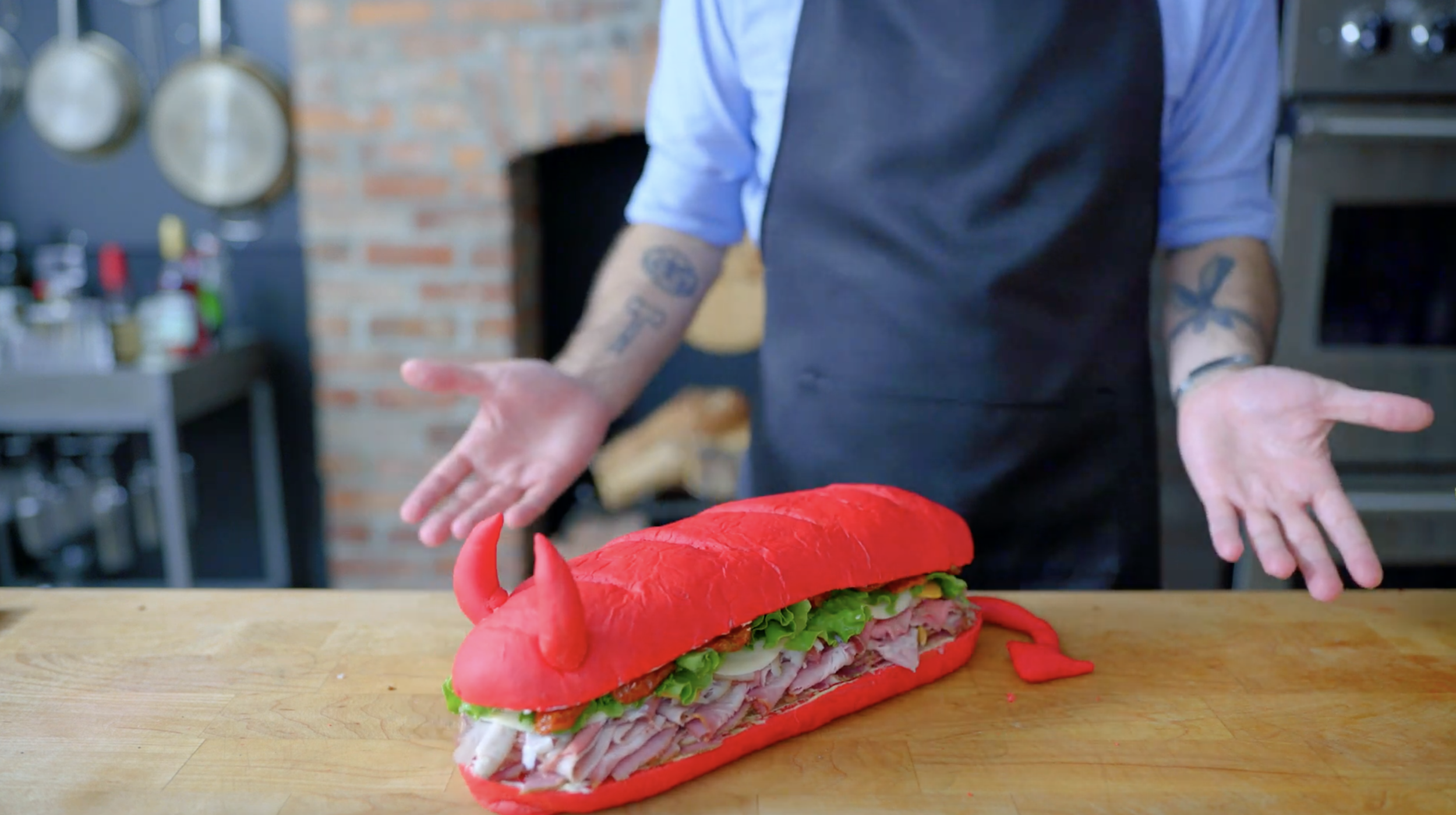 The Broodwich inspired by Aqua Teen Hunger Force