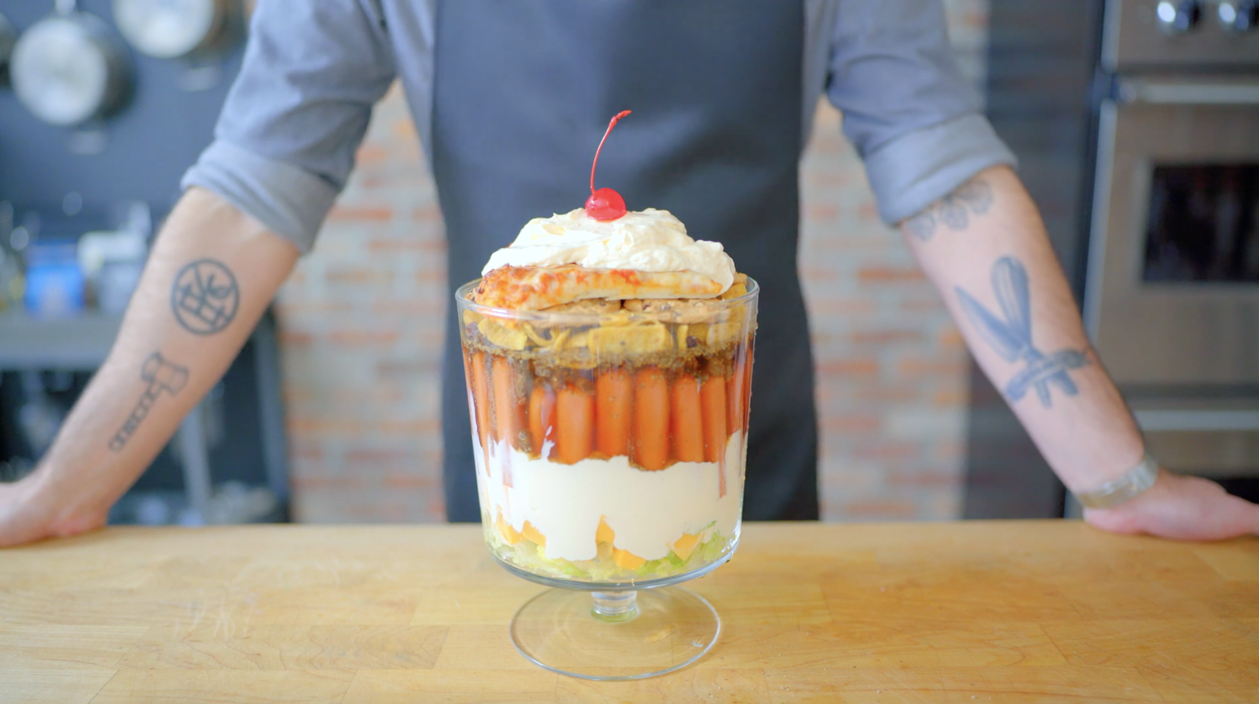 Overnight Salad inspired by Saturday Night Live