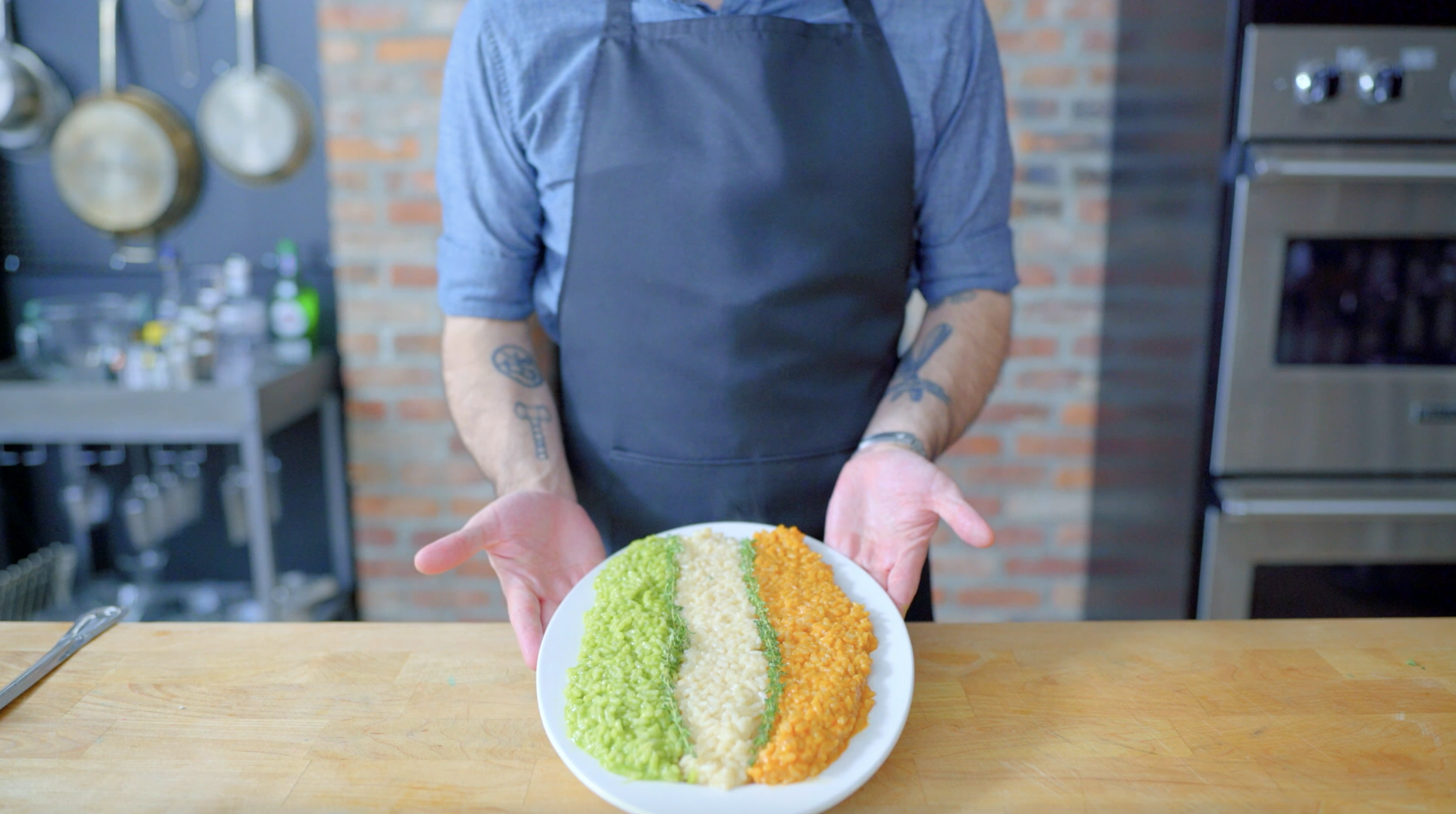 Risotto Tricolore Inspired By Big Night Binging With Babish