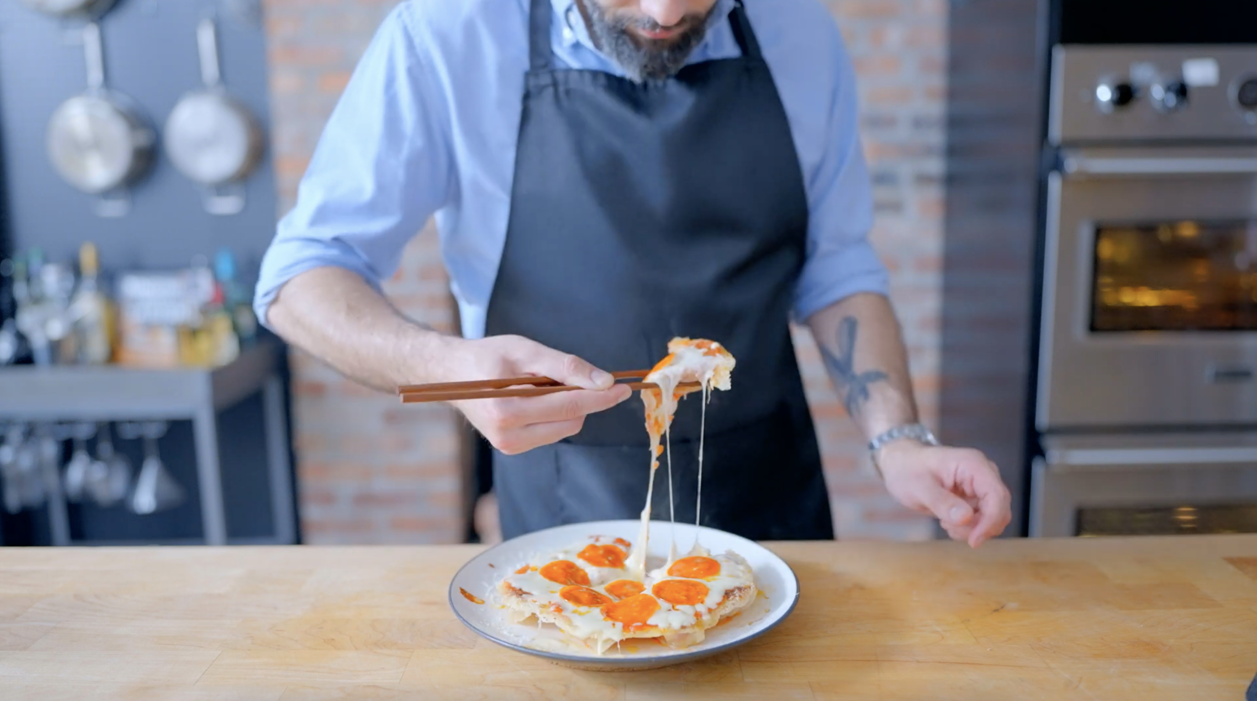 Pizza Gyoza inspired by Teenage Mutant Ninja Turtles