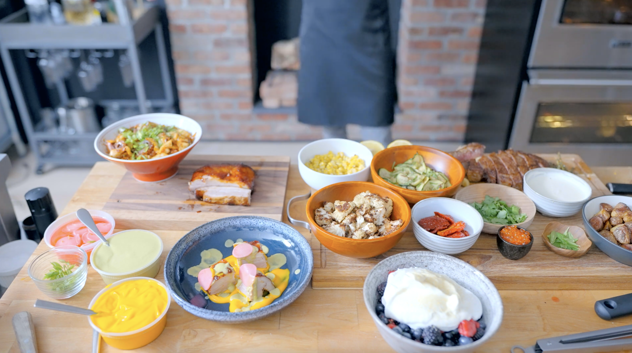 Feast inspired by Chef