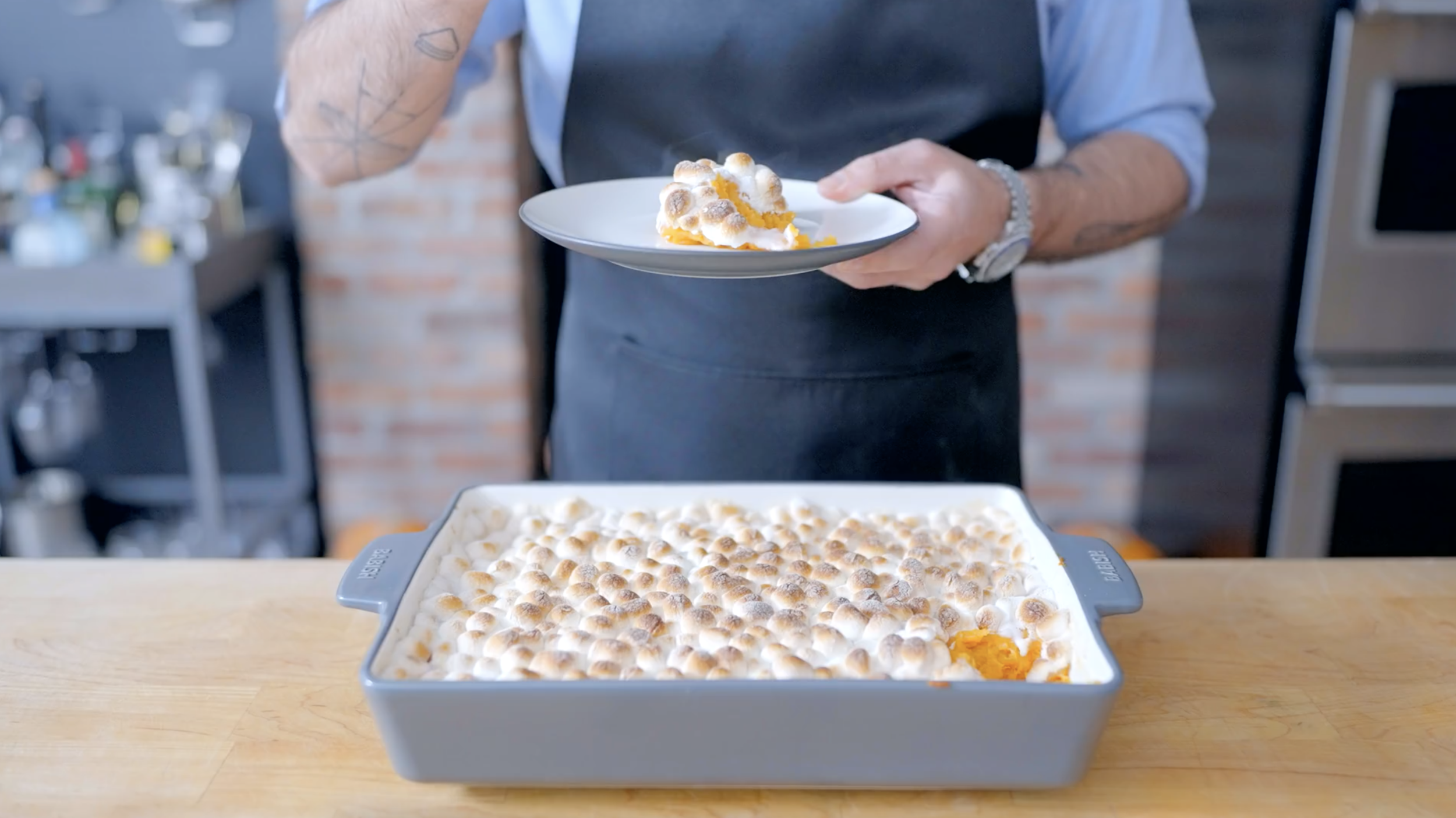 Sweet Potato Casserole inspired by Friends