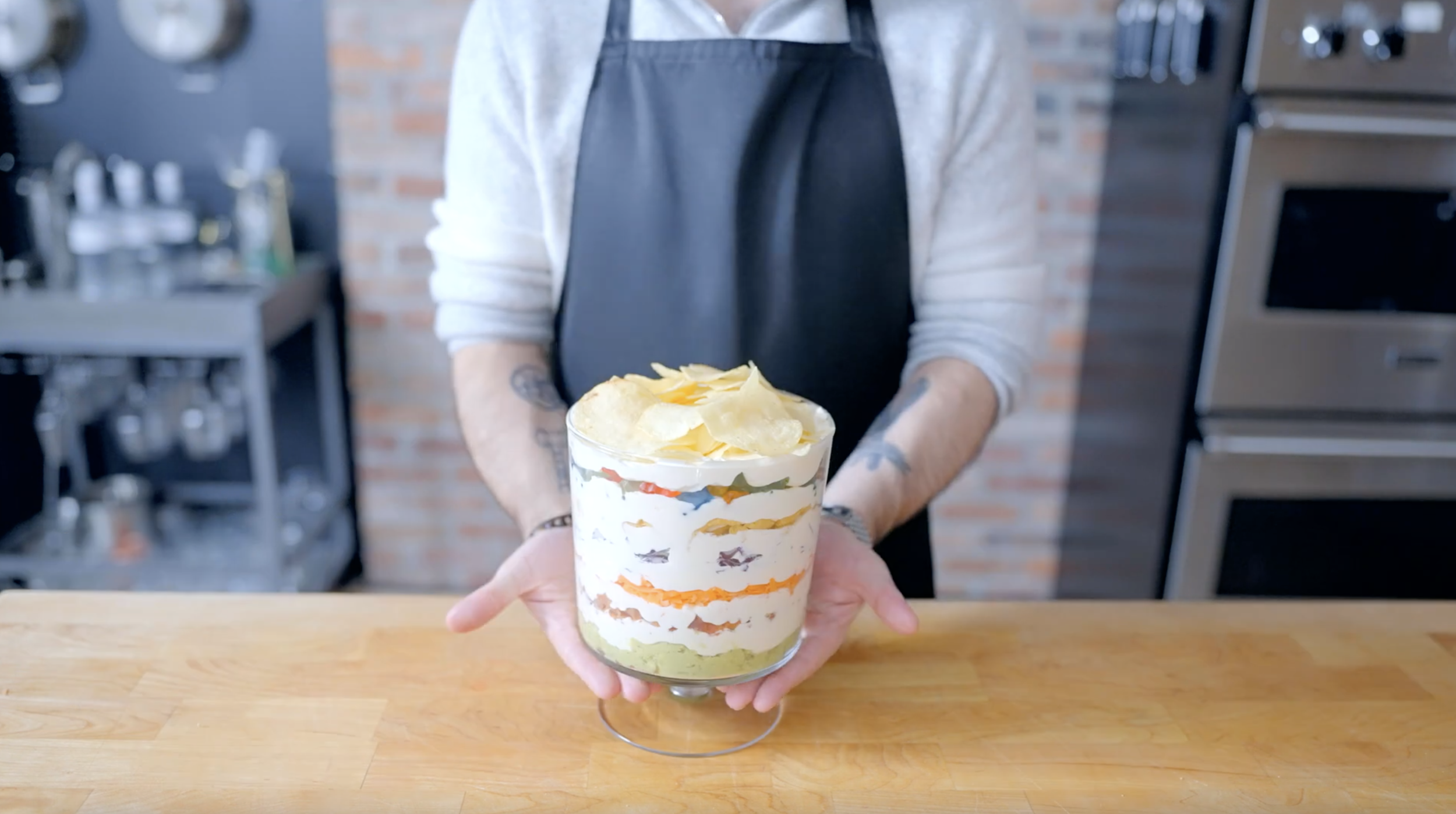 Eriksen Seven Layer Salad inspired by How I Met Your Mother