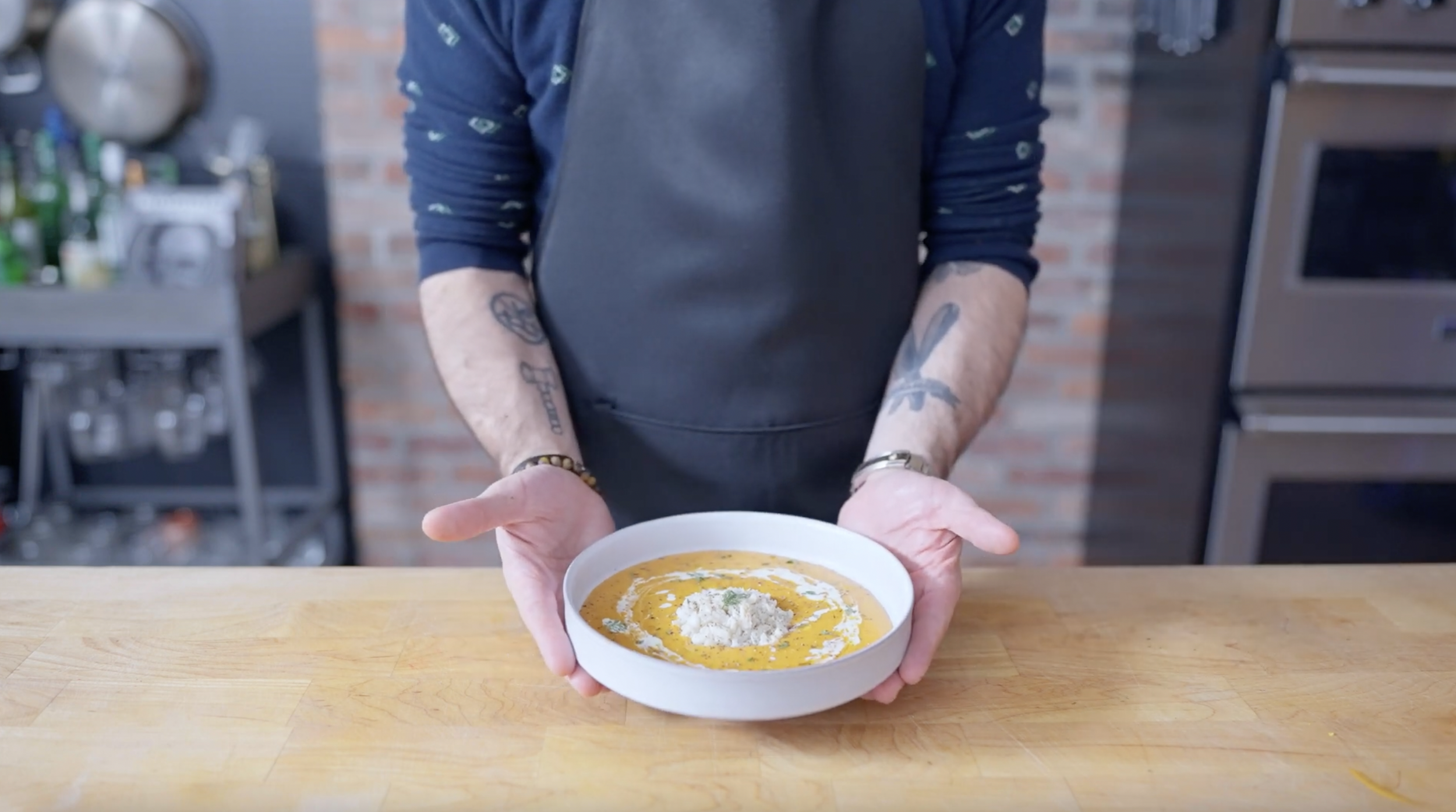 Crab Bisque inspired by Seinfeld
