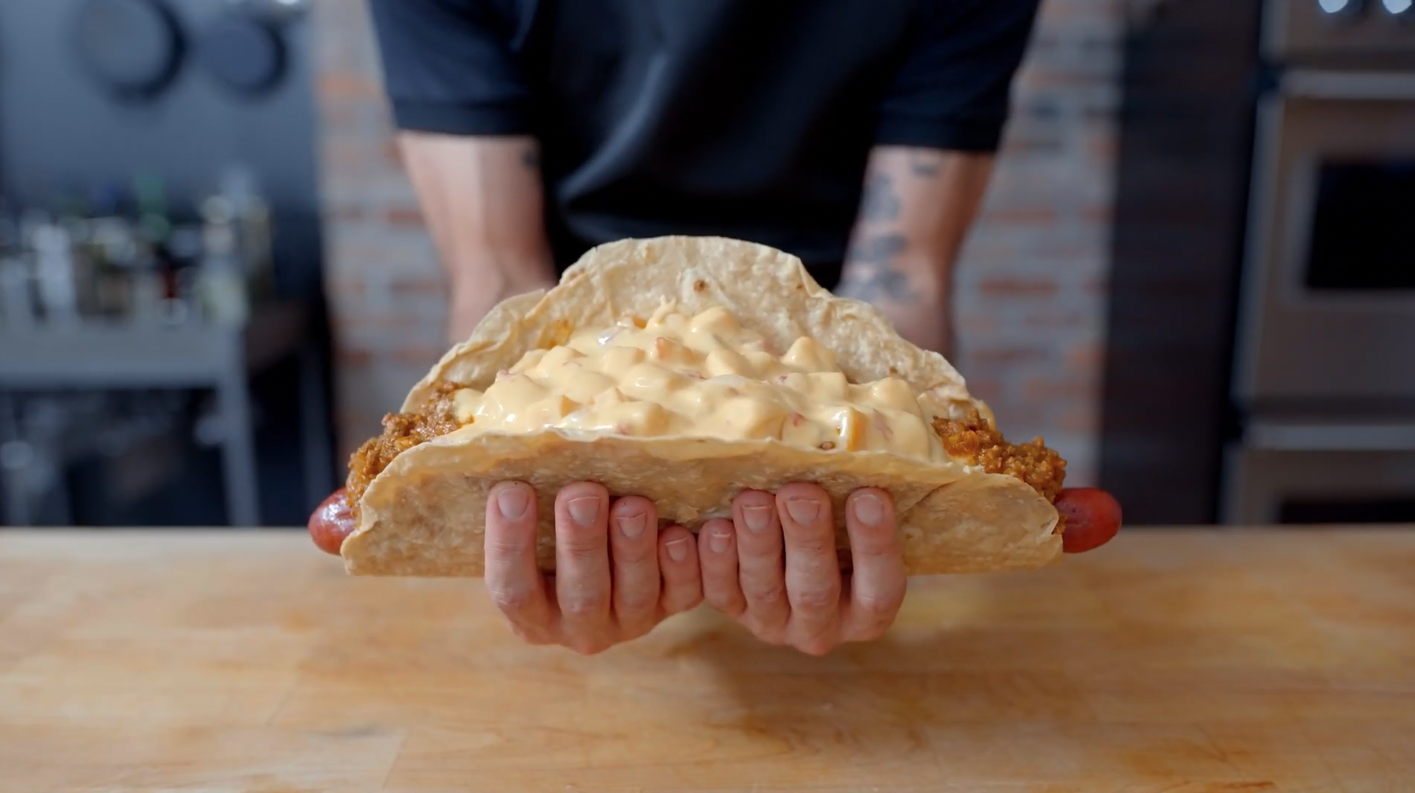 Footlong Taco Dog inspired by Bob's Burgers