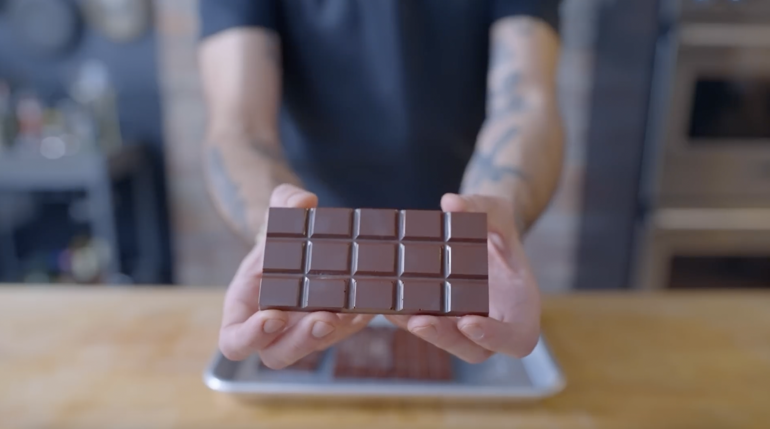 Chocolate inspired by SpongeBob SquarePants