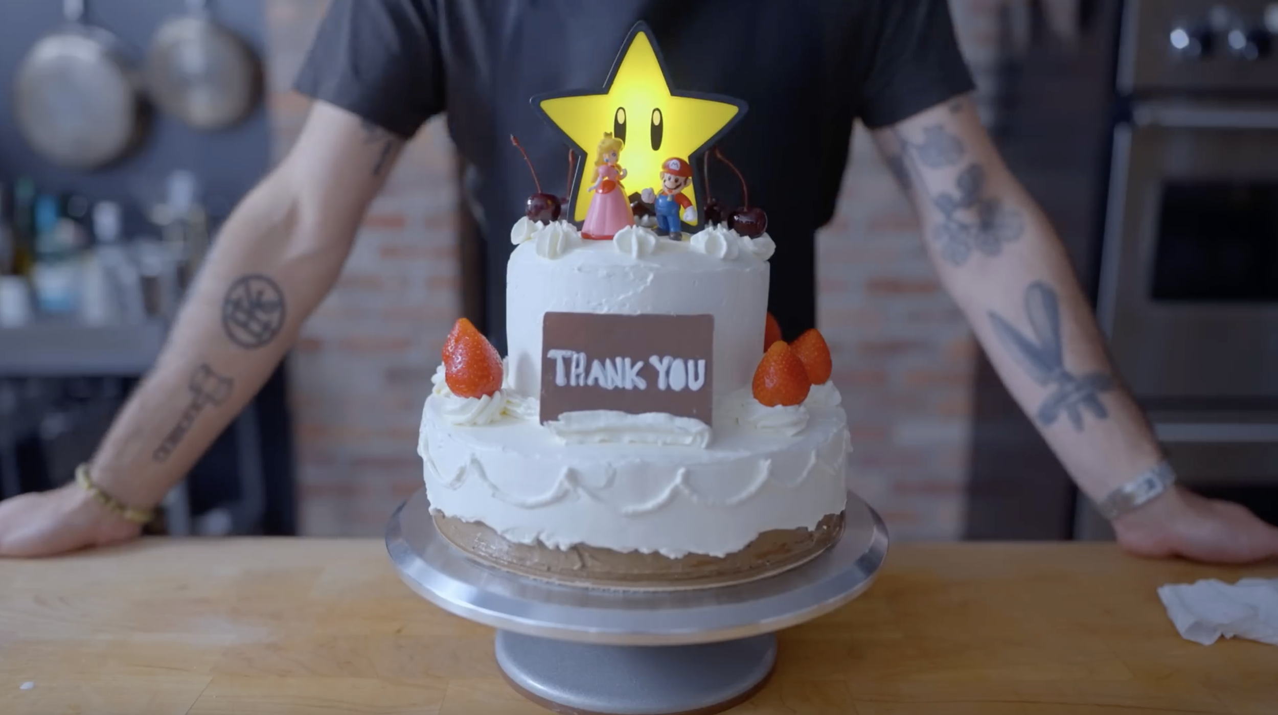 Peach's Cake inspired by Mario 64