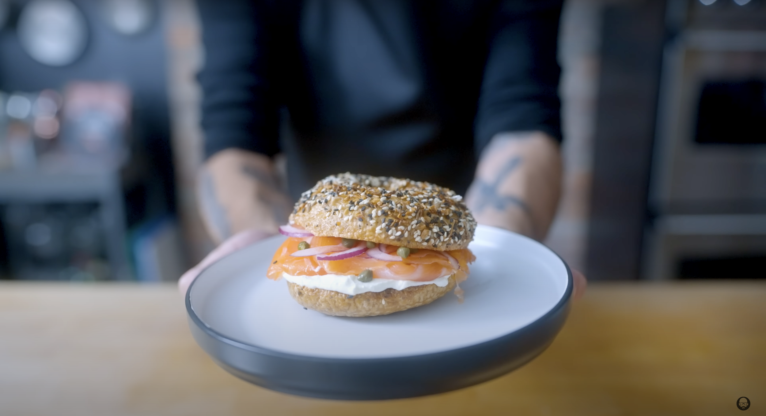 Everything Bagel with Lox Inspired by Mr. &amp; Mrs. Smith