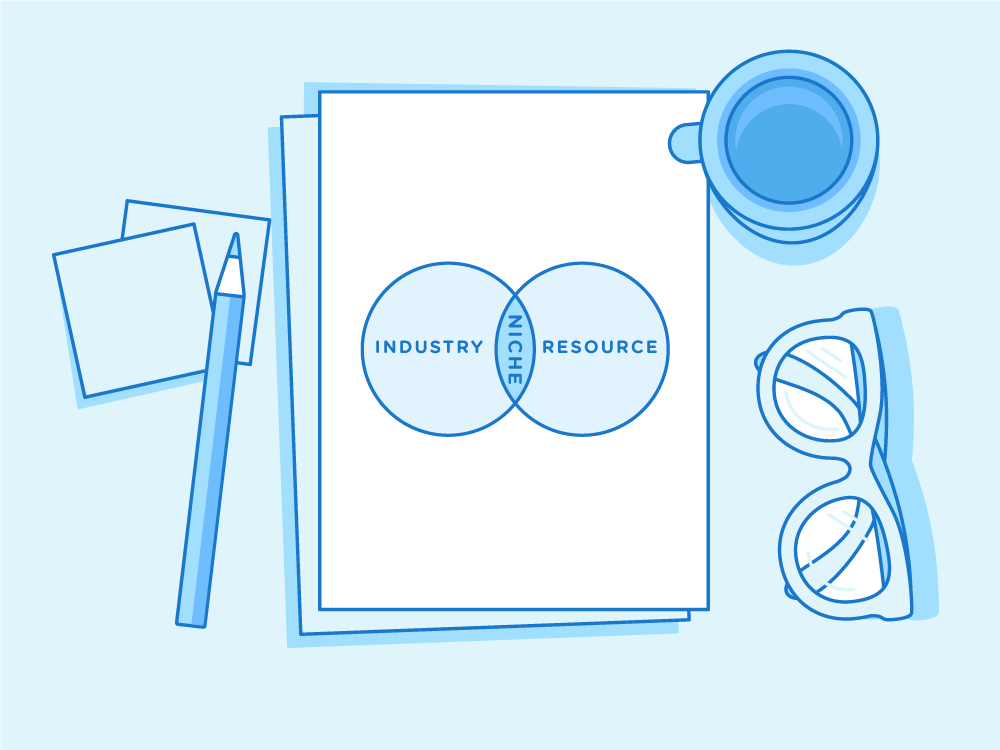 By choosing a specific part of an industry and a resource you can provide you create a niche. For example, Passive Income for Designers is resources on passive income for people in the graphic design industry. Whoa, that's sorta blowing my mind!