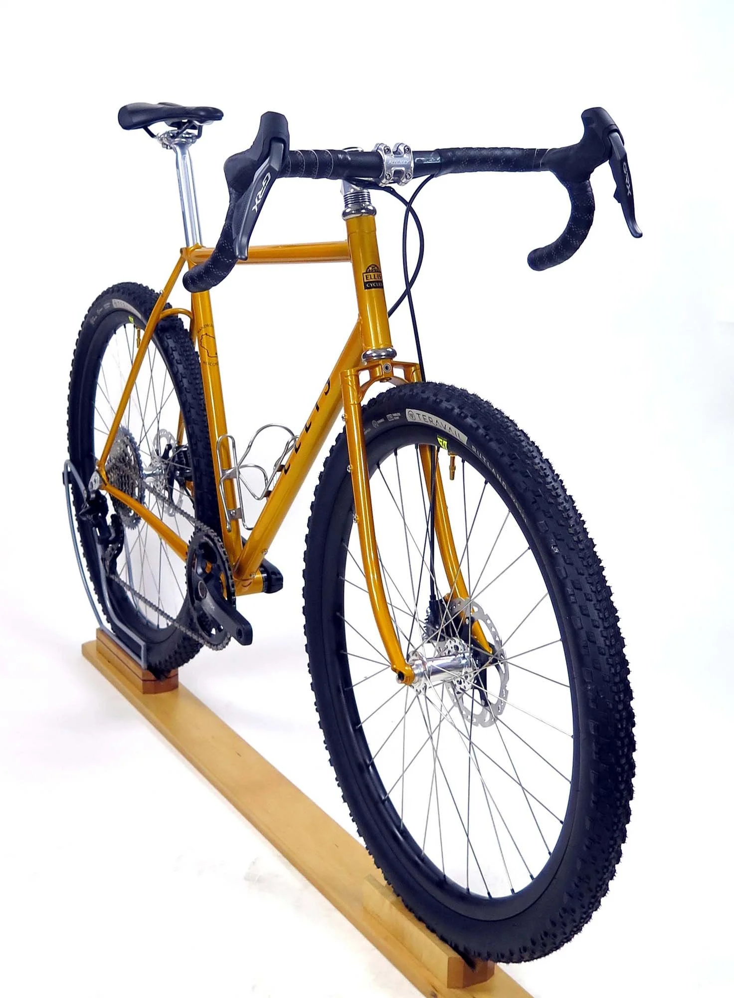  This bike is going to look awesome with some mud on it!   