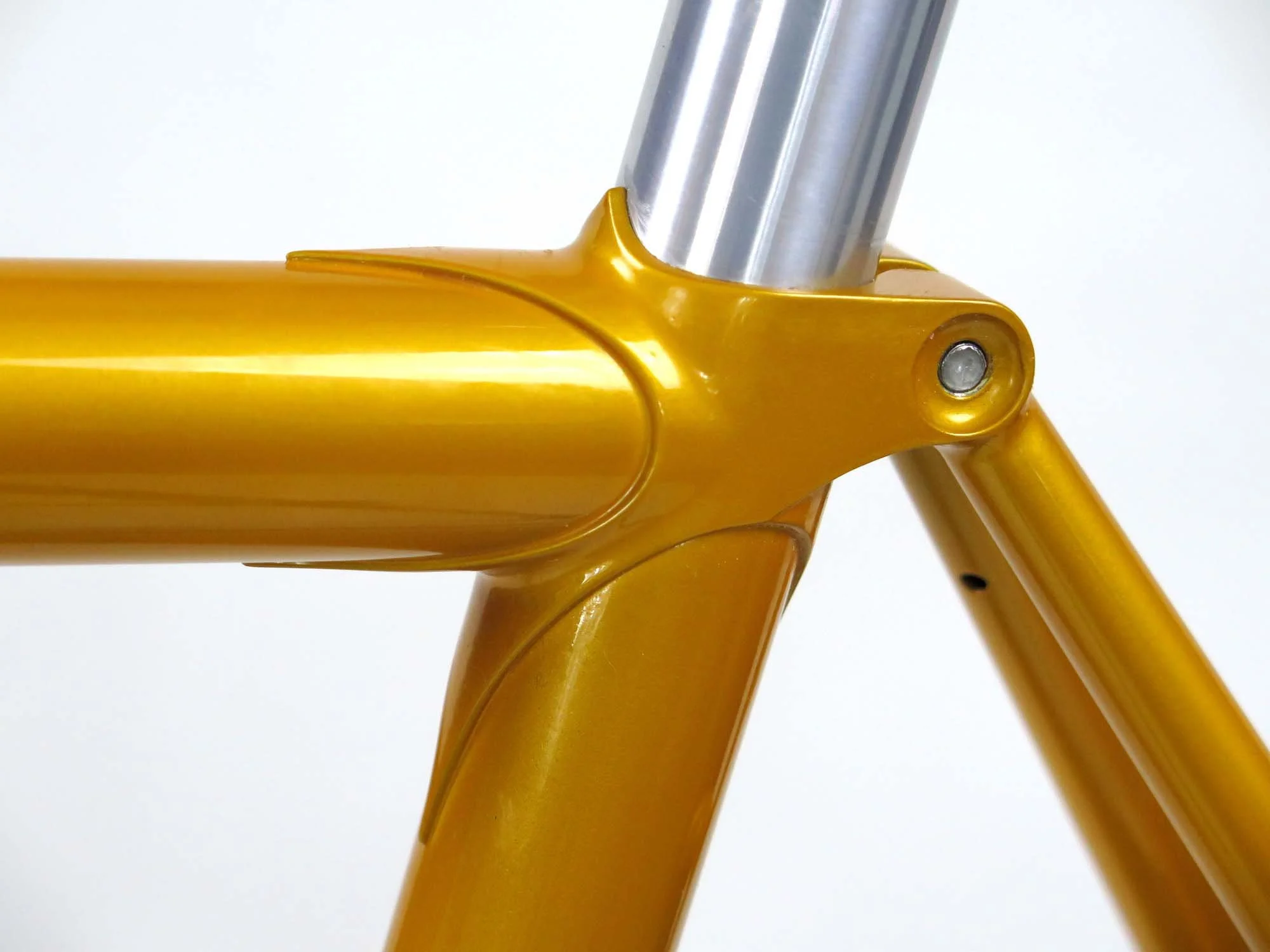  I never thought my Radioactive Yellow would look so nice with a silver seatpost!   