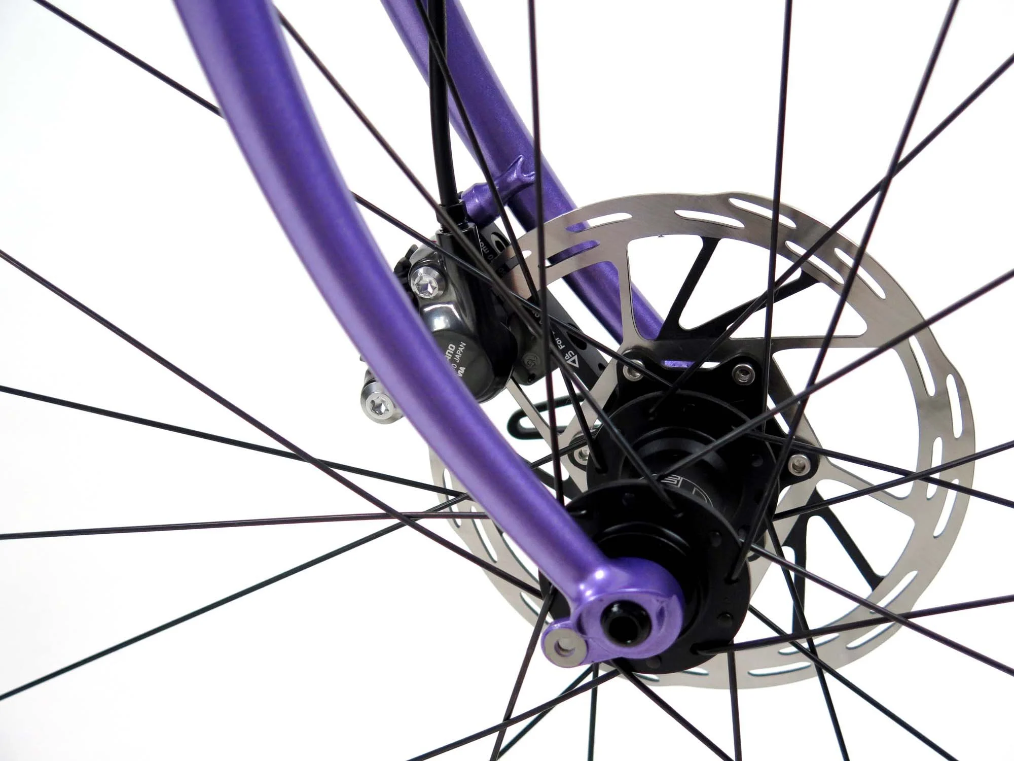  Paragon thru-axle front dropouts with an added eyelet for fenders.   