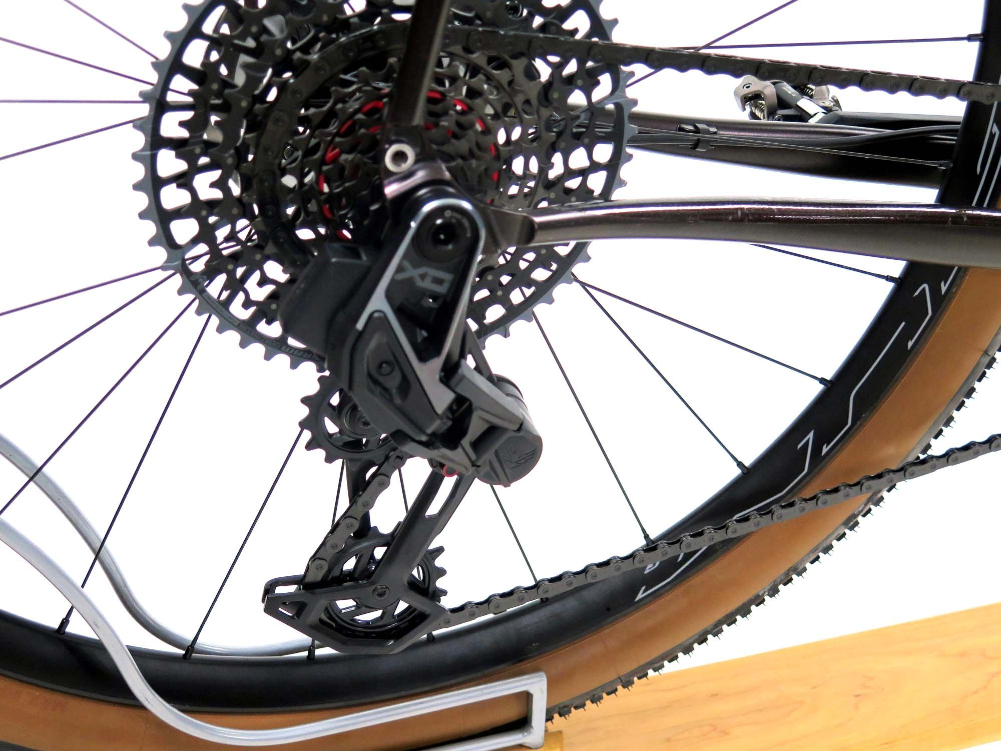  This SRAM XO Transmission rear derailleur should keep ticking off the shifts no matter how much abuse I dish out.   
