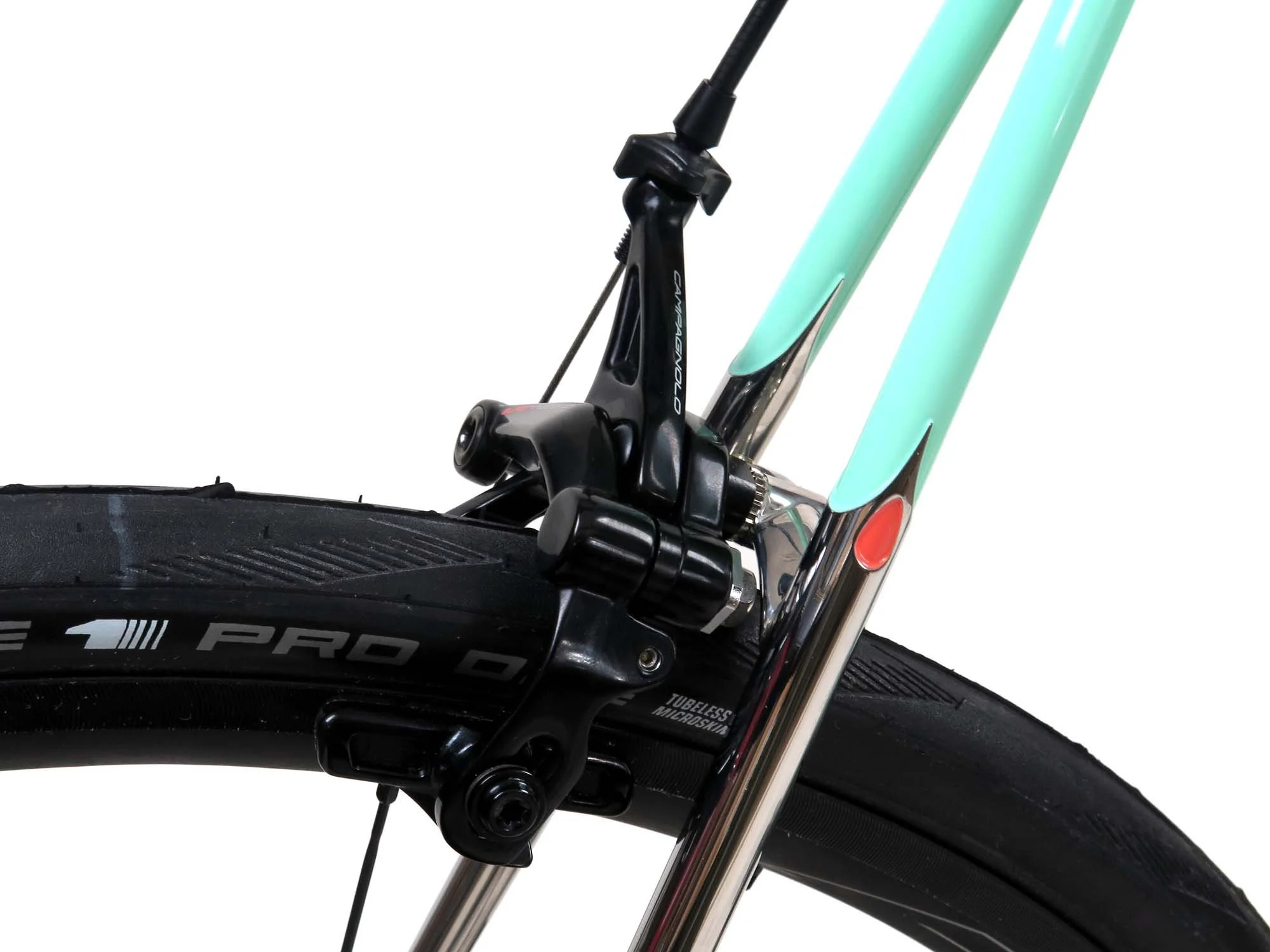  The sleeved seatstays are such a fun detail that gives a perfect transition from polished stainless to paint.   