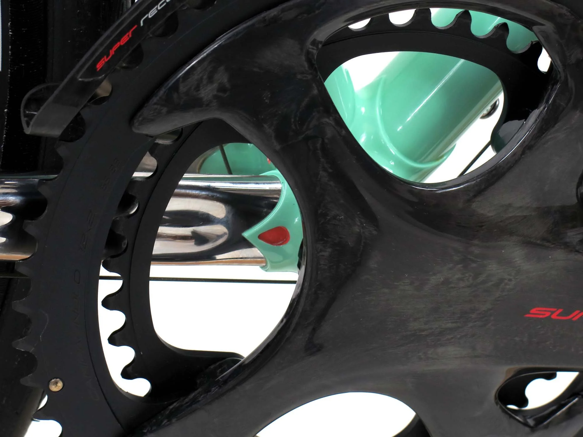  One more teardrop hiding behind that Campy crank!   