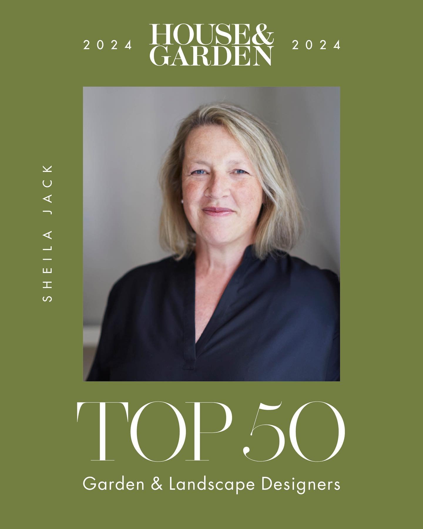 So honoured to be included in this year&rsquo;s House &amp; Garden list of the Top 50 Garden Designers alongside so many of my garden heroes. 

A huge thank you to @houseandgardenuk for your wonderful support, to @hattabyng @clarefostergardens and @g