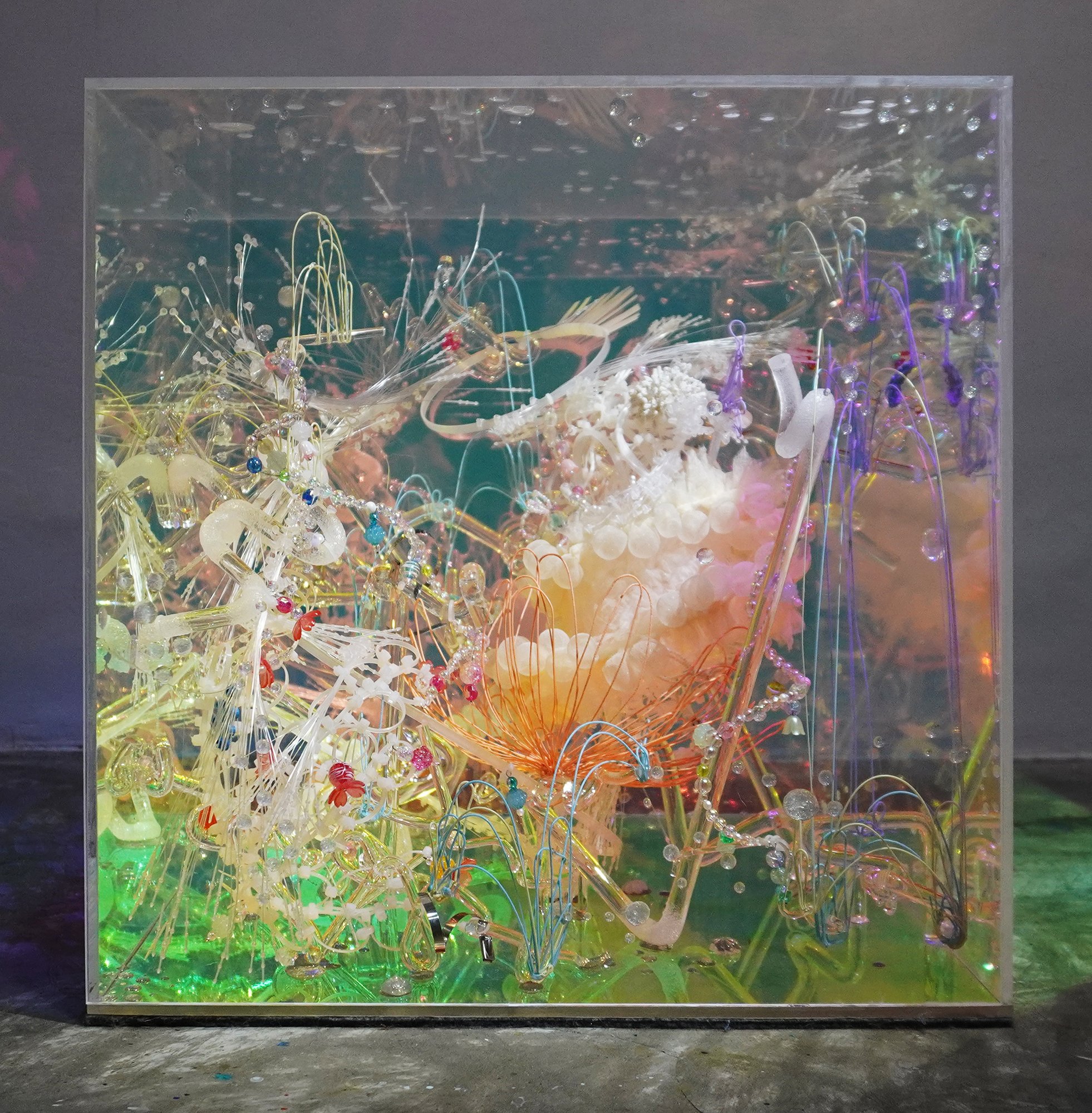 in my world, your feet are out of step, Mixed Media, 40 x 40 x 40 cm, 2026