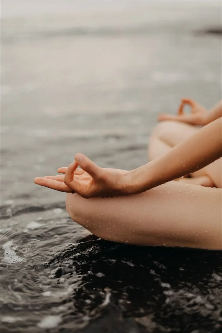 Yoga on the beach at sunset.jpeg