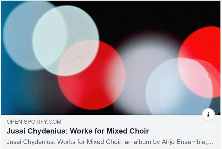 Ahjon levy nyt myös Spotifyssa!