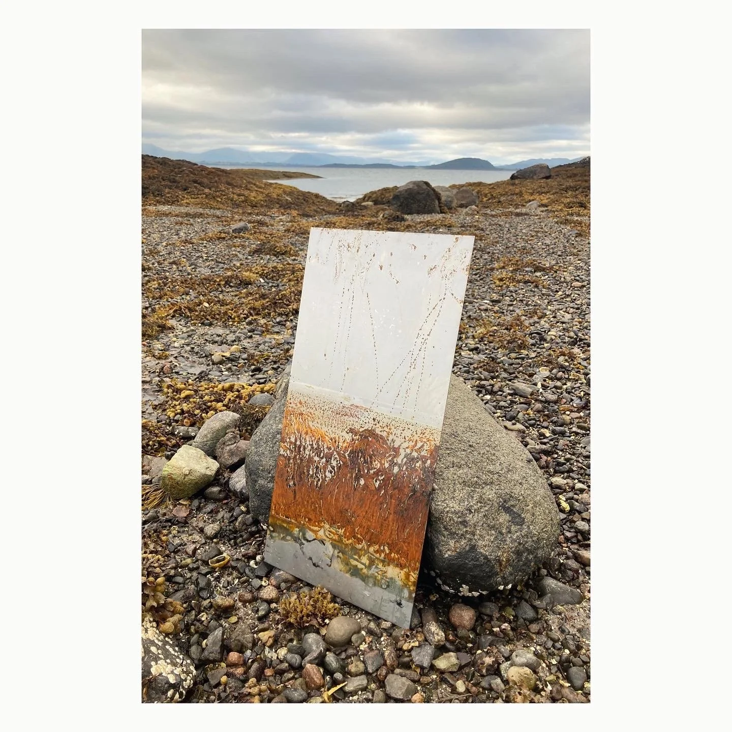  Driving 8.5 hours to the Northern Hebrides, via a dip in the loch of my birthplace. Our passage transitioned through the industrial peripheries of Glasgow, humanity slowly fell away to vast element-striken scapes.  The land became wilder, more turbu