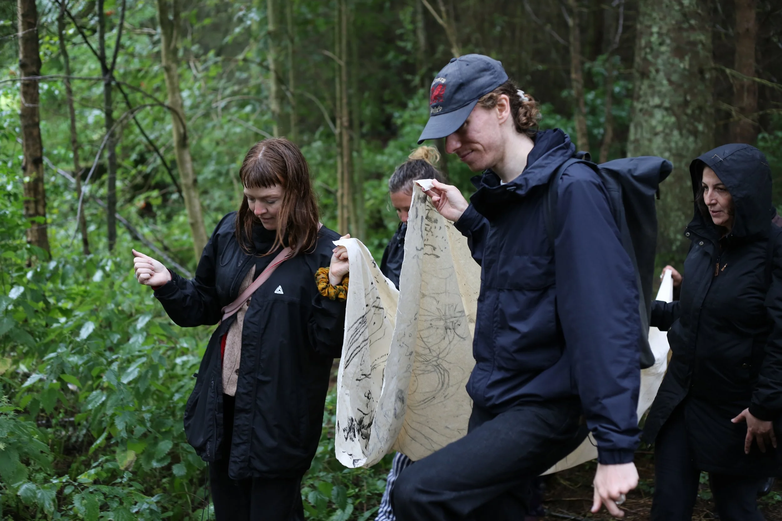   A one-day workshop at Redmires Reservoirs as part of Prototyping Multi-species Encounters: Relating to Redmires Reservoirs Residents’ , a design-research project led by Liam Healy and Mia Symmonds at University of Sheffield, supported by Ecological